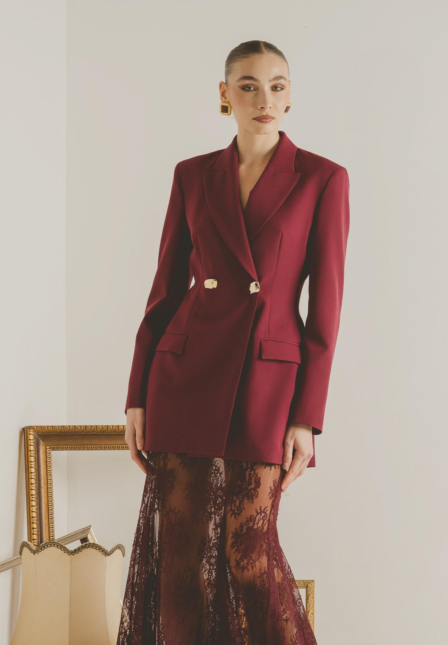 SANTAS Giacca NUIT bordeaux da donna PV2621 BO SANTAS