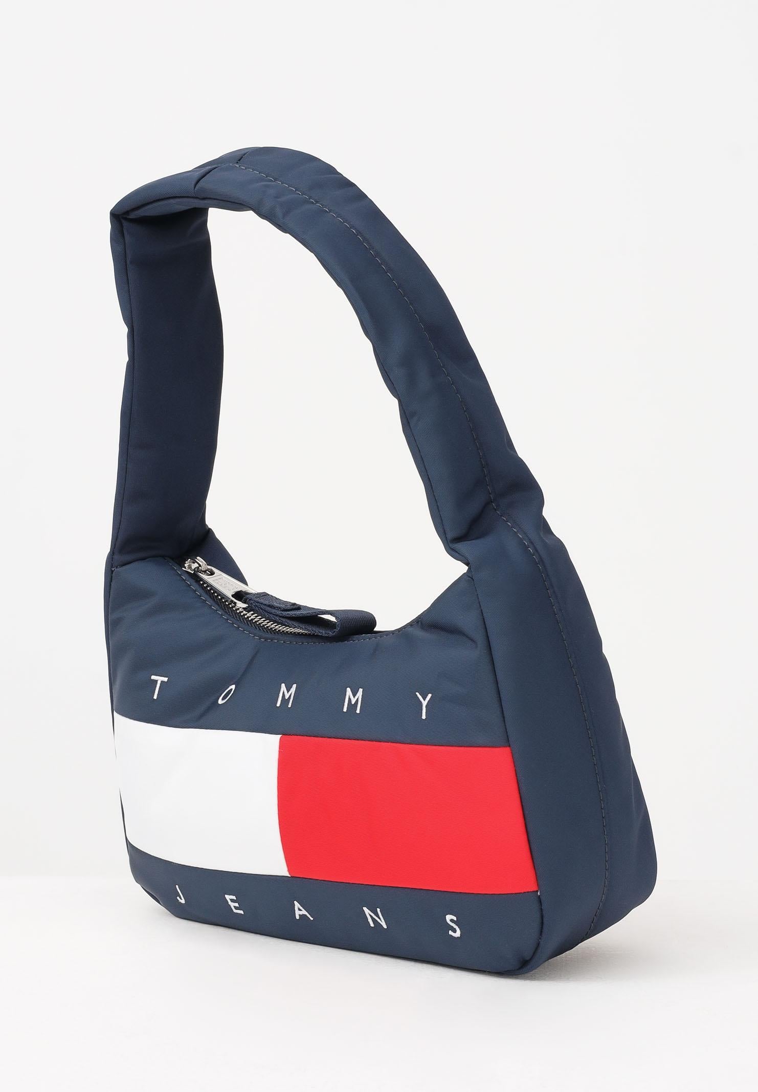 TOMMY JEANS Borsa a spalla Archive blu da donna AW0AW18074 C1G TOMMY JEANS