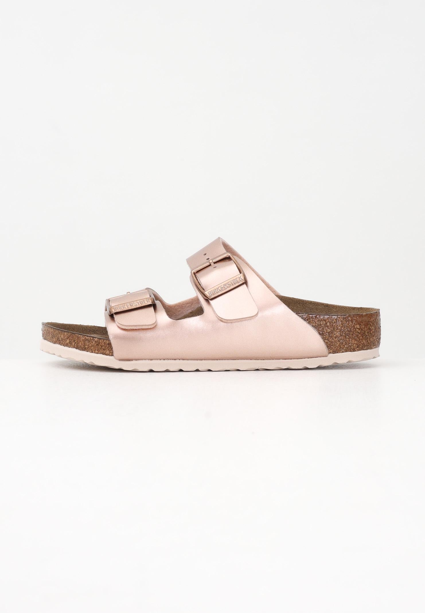 BIRKENSTOCK Ciabatte Arizona rosa gold da bambina 1012478 . BIRKENSTOCK