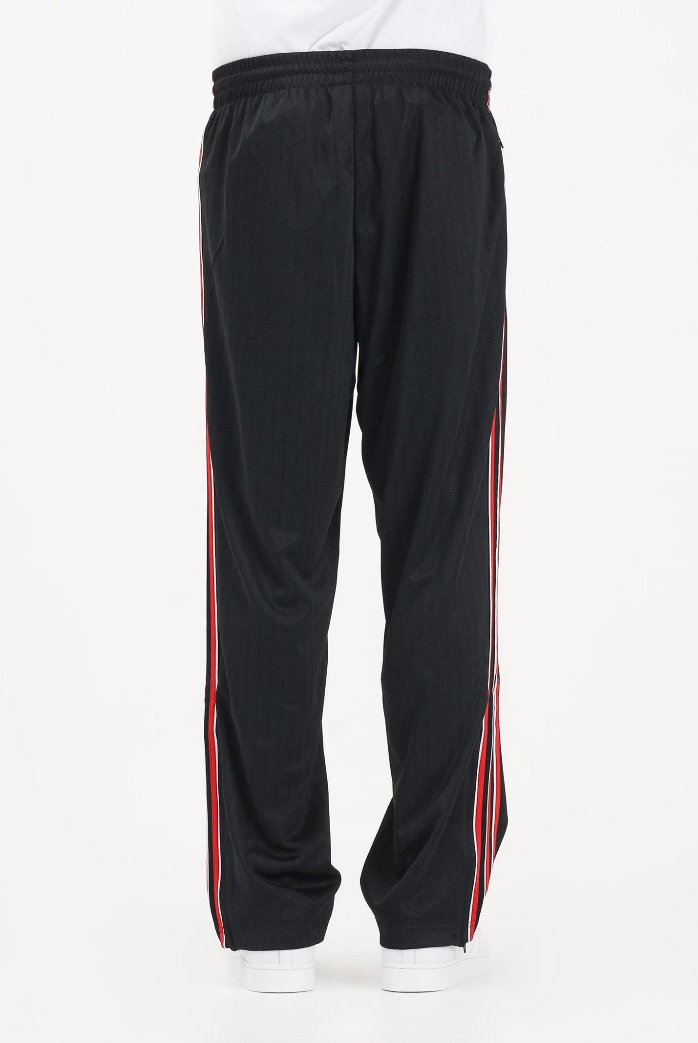 ADIDAS ORIGINALS Pantalone sportivo Firebird nero e rosso da uomo KE3457 . ADIDAS ORIGINALS