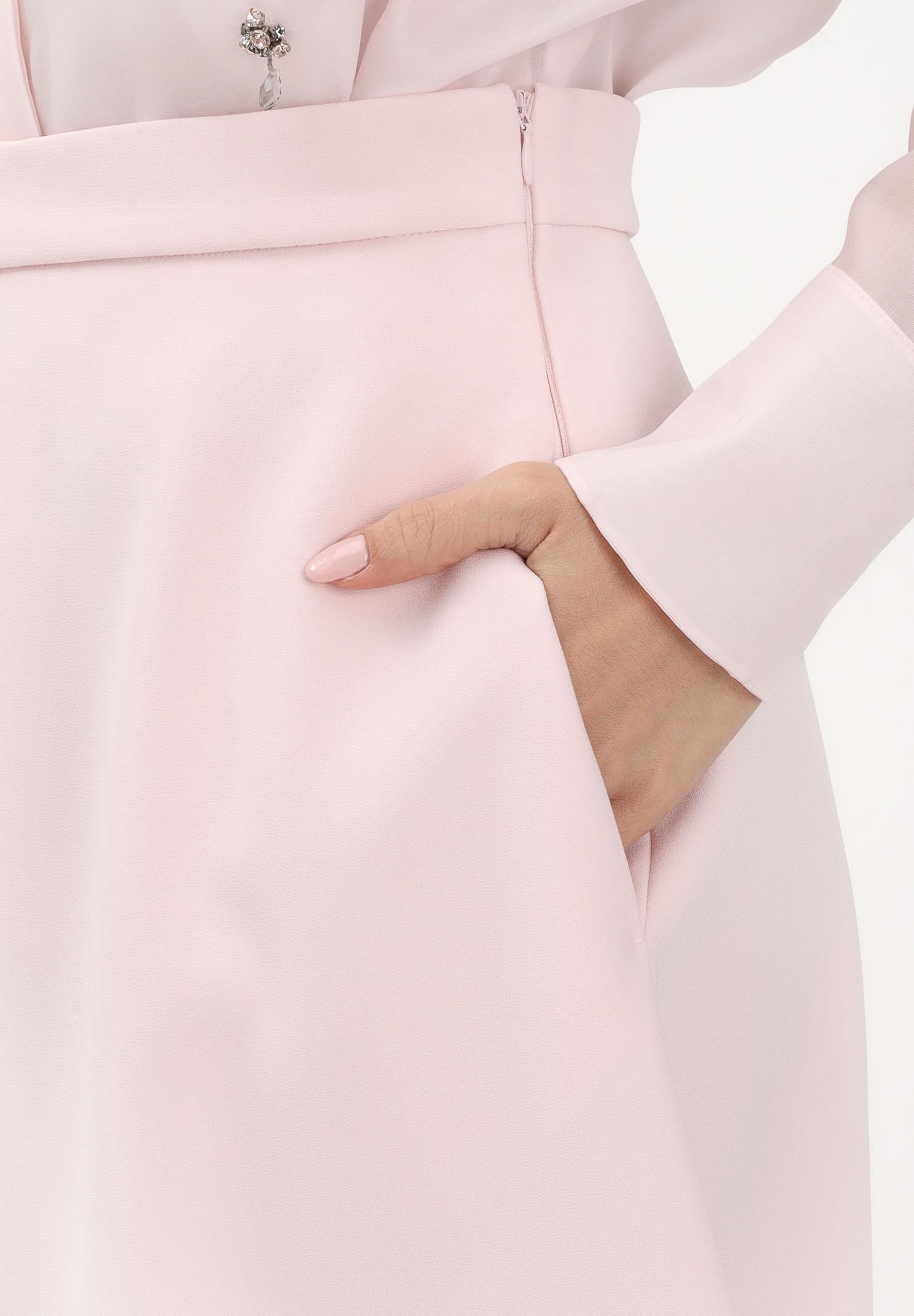 MAX MARA Gonna midi Girante rosa da donna 2616101013600 010 MAX MARA