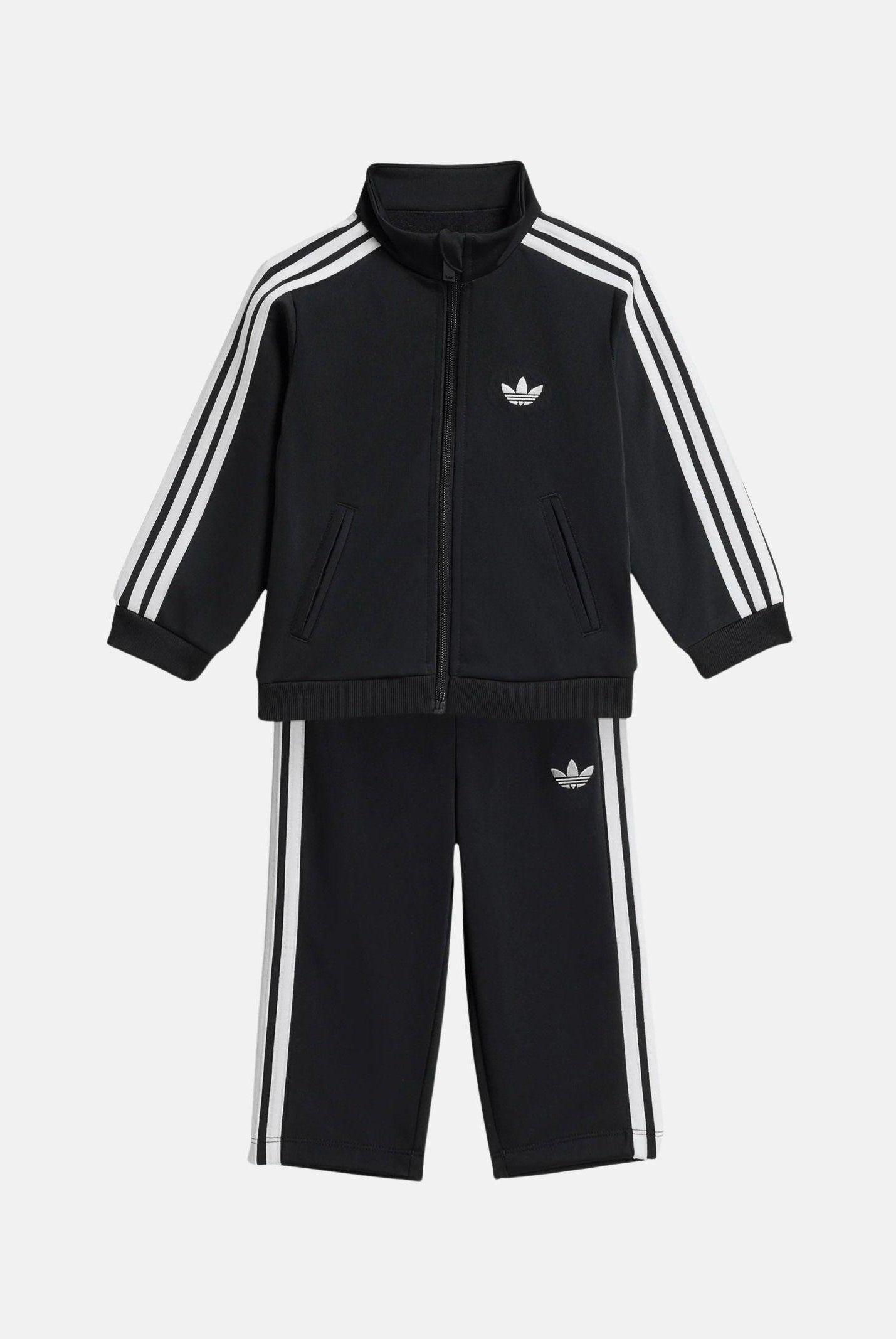 ADIDAS ORIGINALS Tuta FIREBIRD TS nera da neonato KD1003 . ADIDAS ORIGINALS