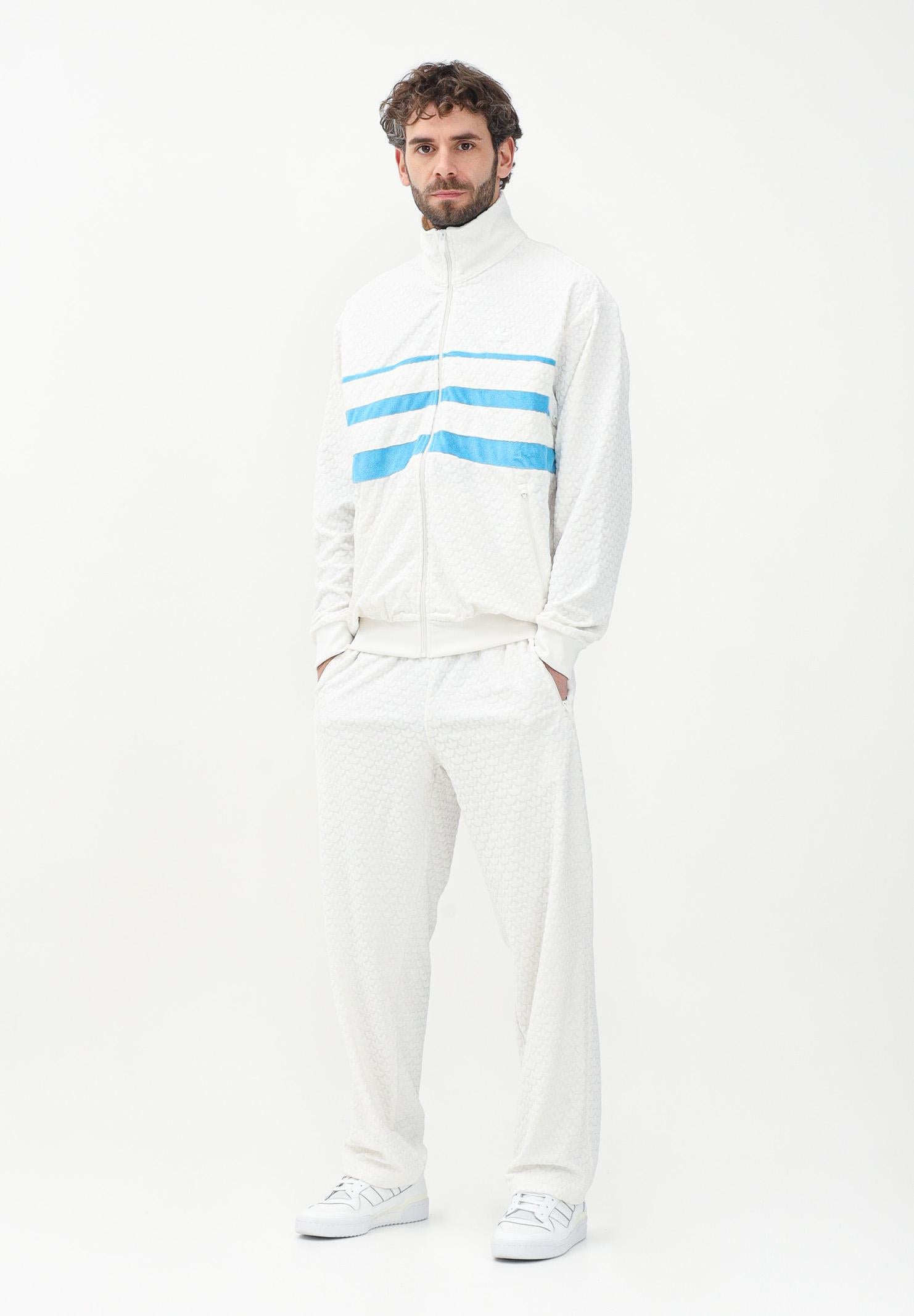 Pantalone sportivo Monogram bianco da uomo JP4429 . ADIDAS ORIGINALS