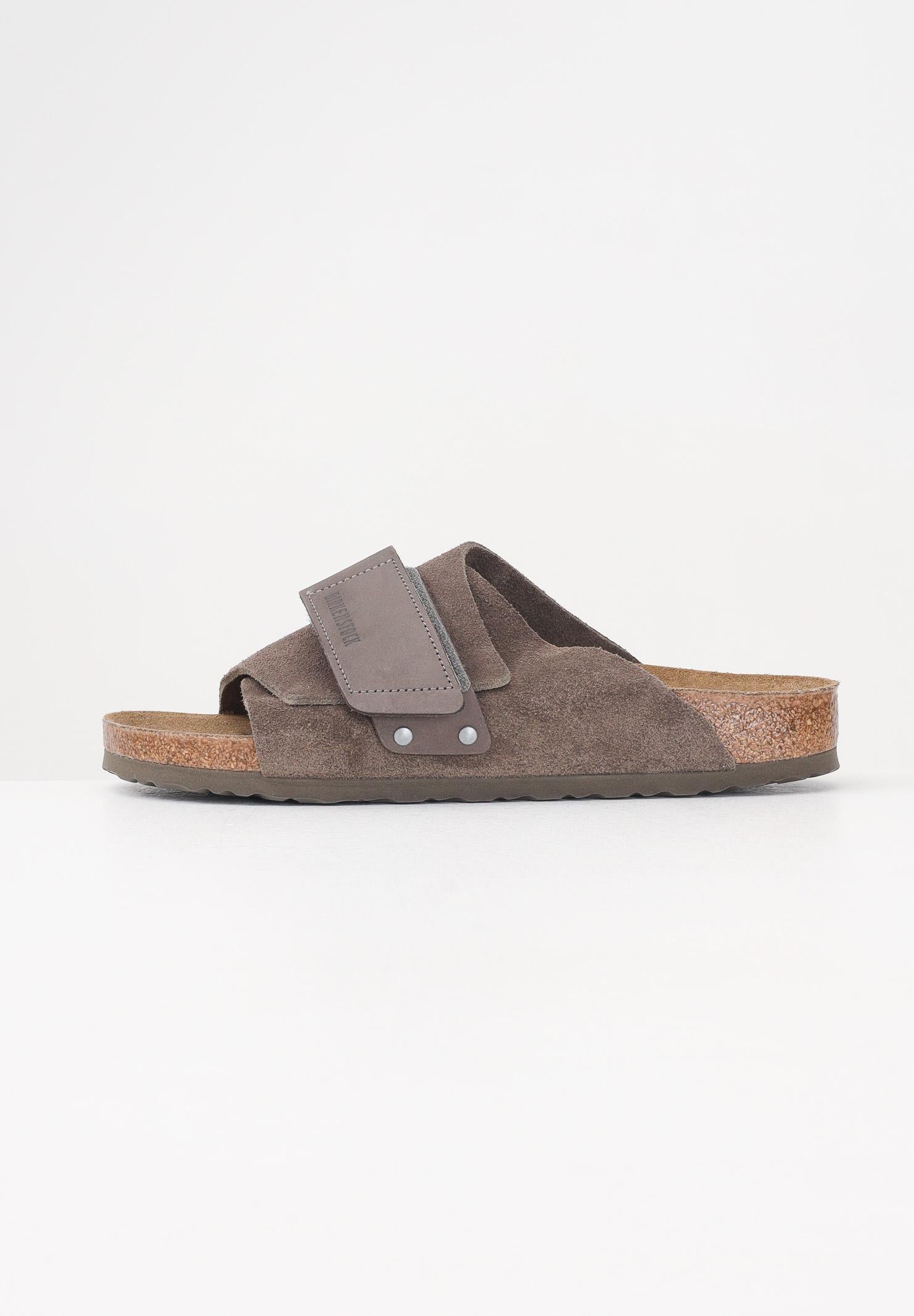 BIRKENSTOCK Ciabatte Kyoto marroni da uomo 1029138 . BIRKENSTOCK