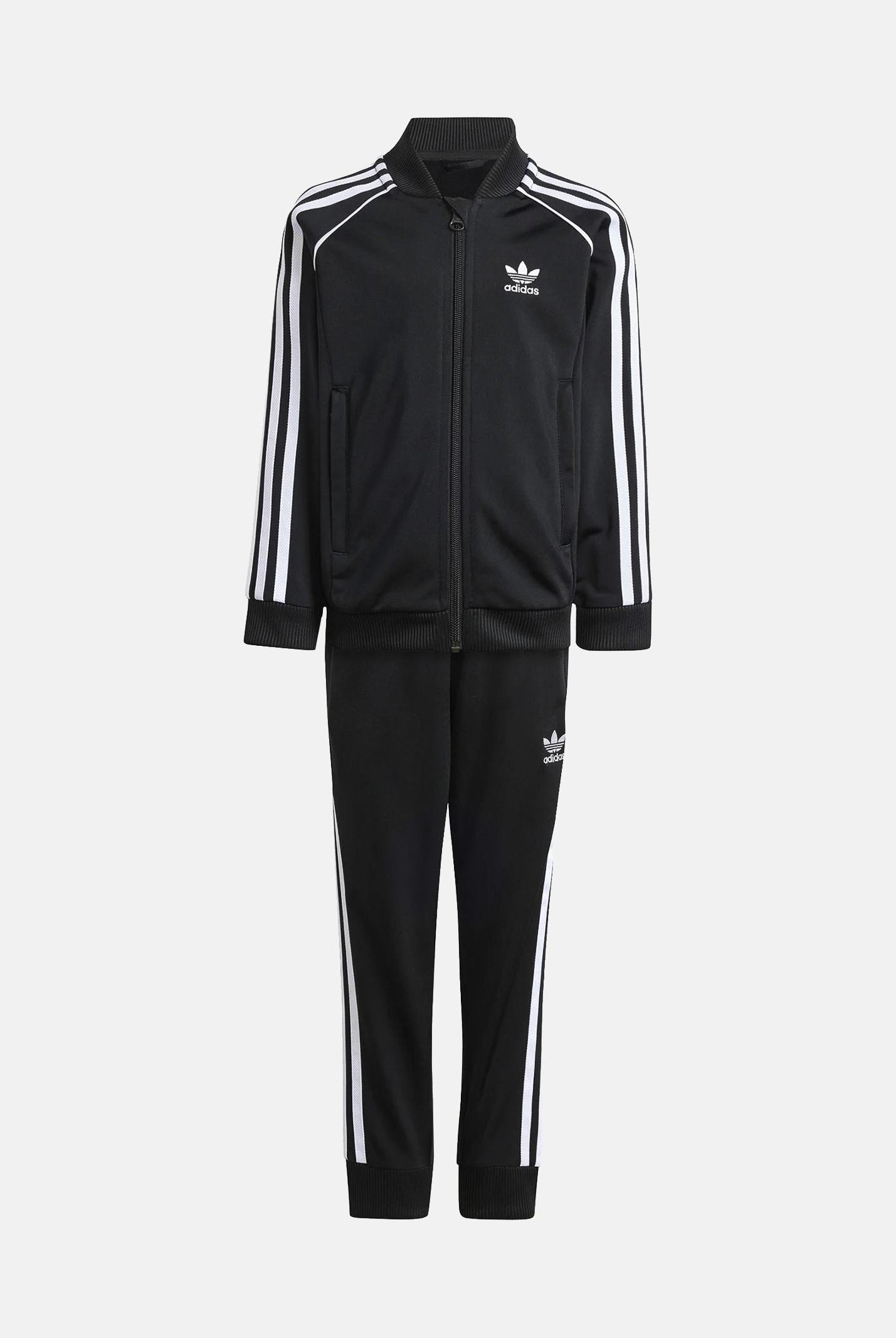 ADIDAS ORIGINALS Tuta Adicolor SST nera per bambino e bambina IX7624 . ADIDAS ORIGINALS