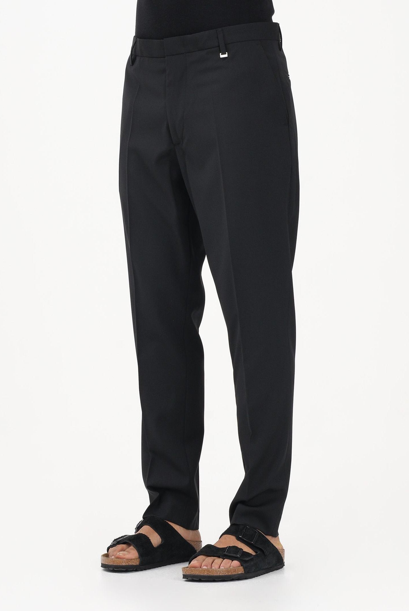 I'M BRIAN Pantalone elegante nero da uomo PA3713 009 I'M BRIAN