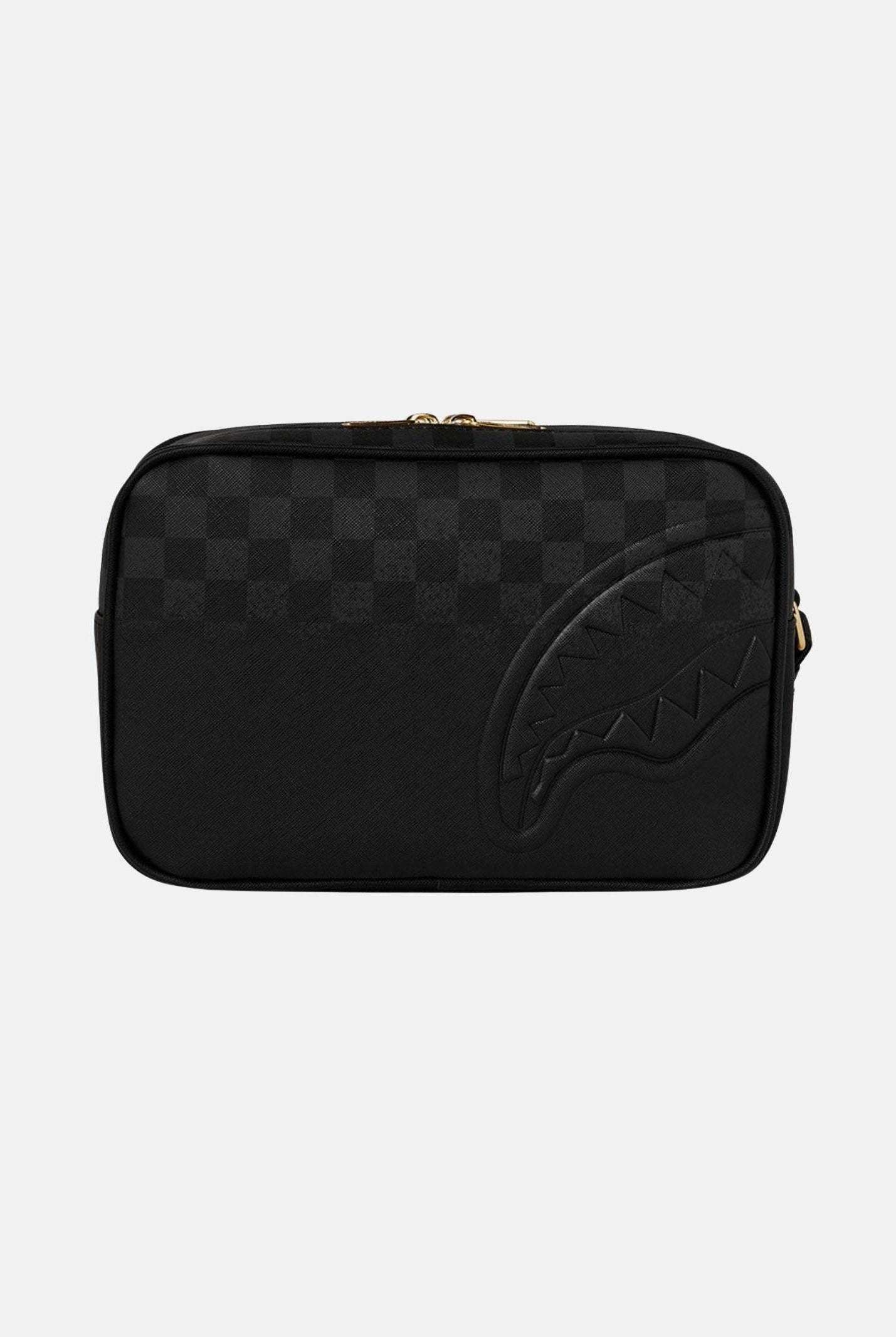 SPRAYGROUND Pochette SPRITZ BLACK TOILETRY BAG nera per uomo e donna 910B8280NSZ . SPRAYGROUND