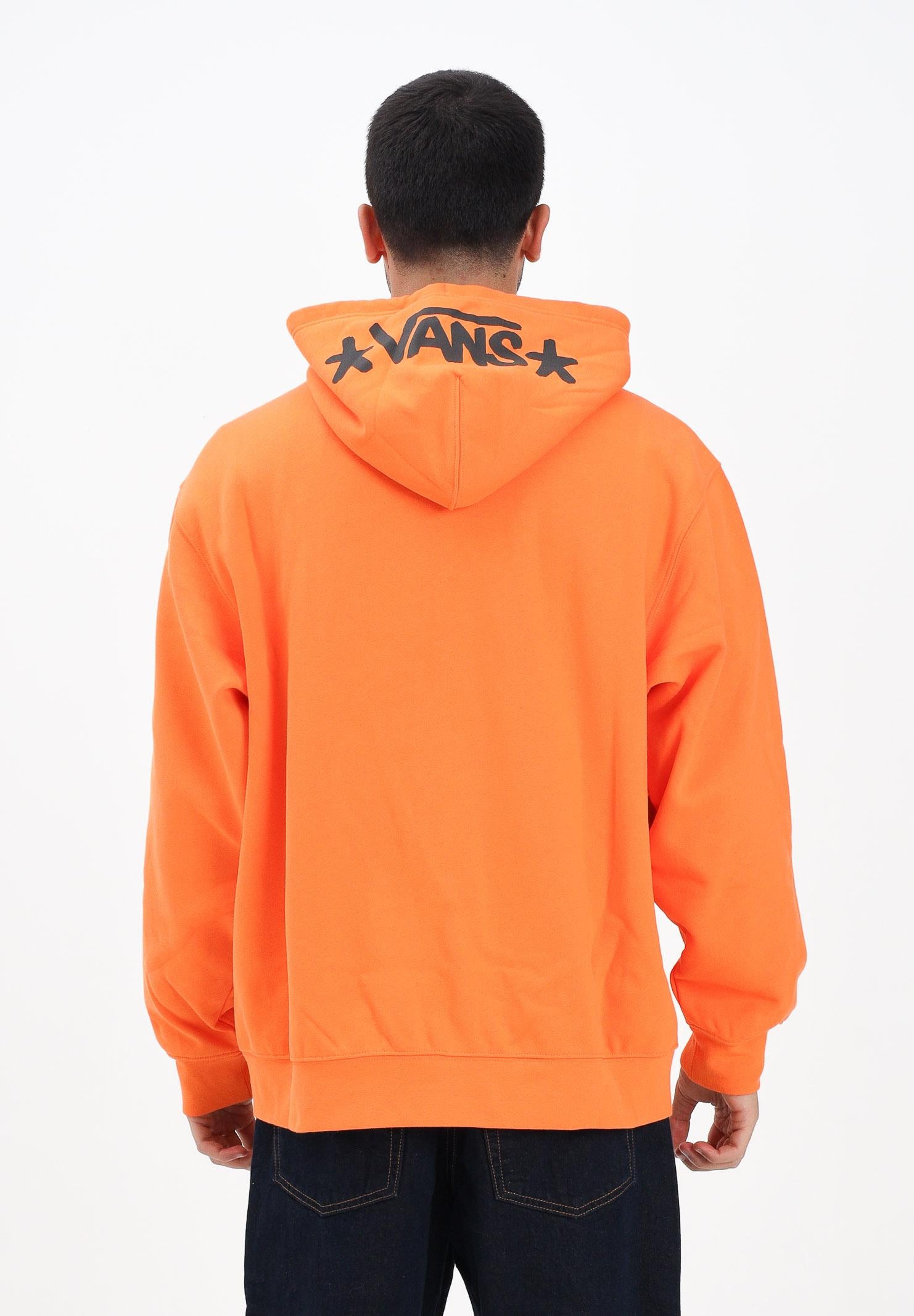 VANS Felpa con zip Skate Atiba arancione da uomo VN000Q7712Q1 VANS