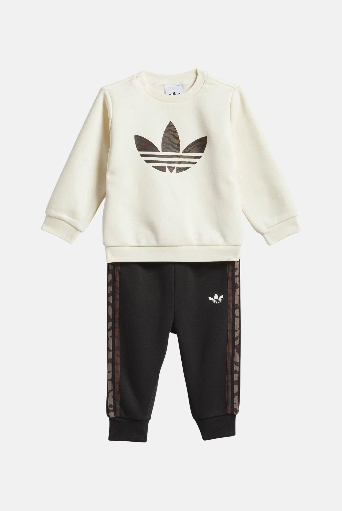 ADIDAS ORIGINALS Tuta LOOSE CREW bicolore da neonato KD5824 . ADIDAS ORIGINALS