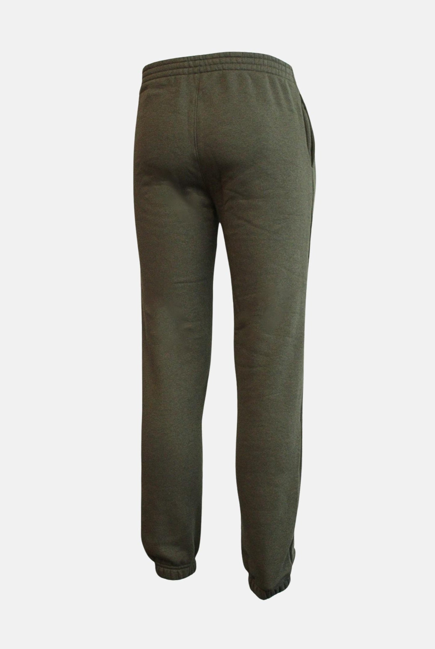 Pantalone sportivo verde per bambino e bambina con maxi stampa logo 9Q0826 EBD NIKE