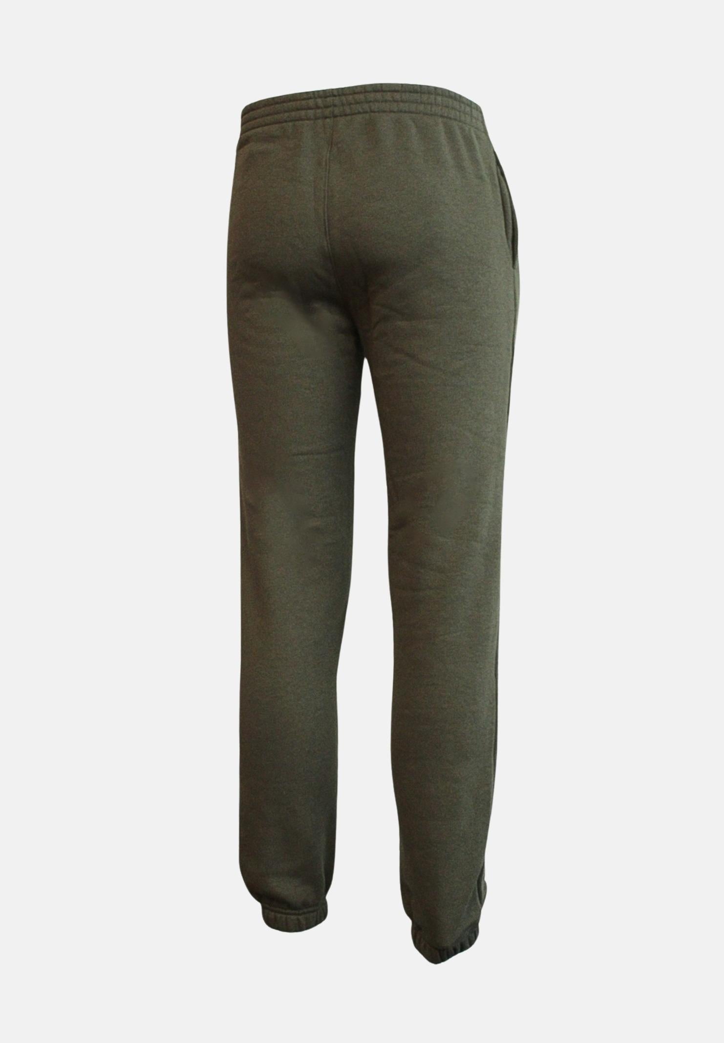 Pantalone sportivo verde per bambino e bambina con maxi stampa logo 9Q0826 EBD NIKE