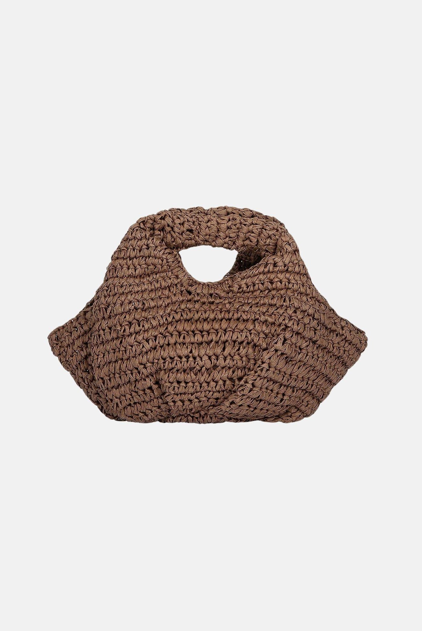 ME FUI Borsa a mano marrone da donna MA26-SW0065BN . ME FUI