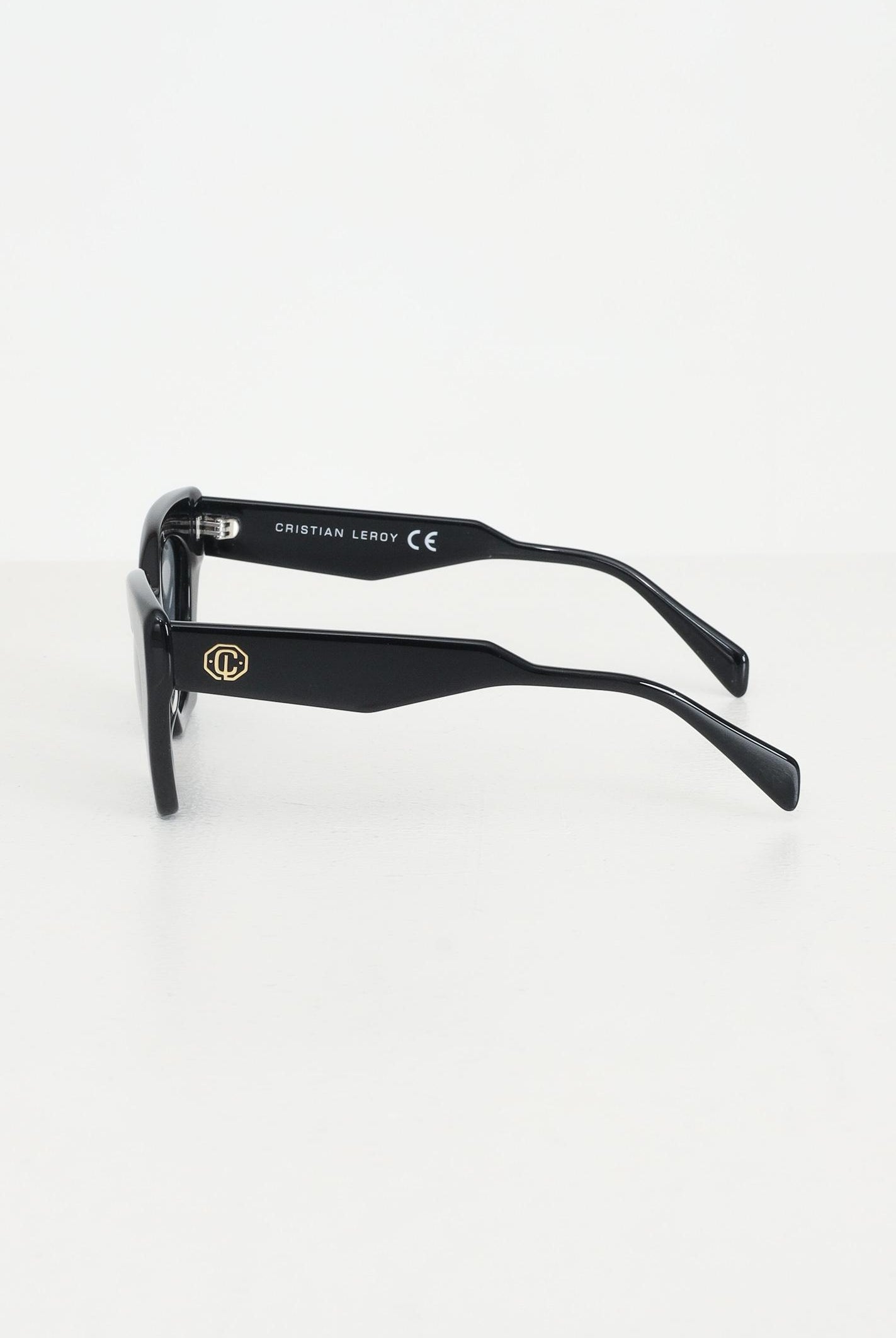 CRISTIAN LEROY Occhiali da sole neri da donna con montatura cat-eye 700233 01 CRISTIAN LEROY