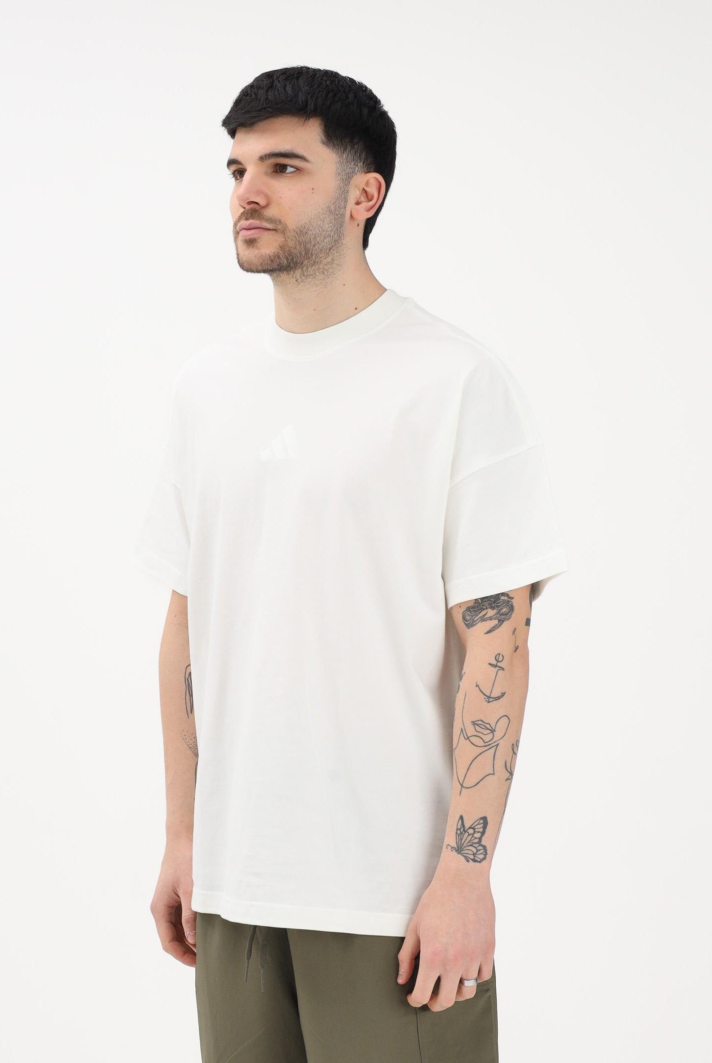 ADIDAS PERFORMANCE T-shirt a manica corta ALL SZN bianca da uomo IV5217 . ADIDAS PERFORMANCE