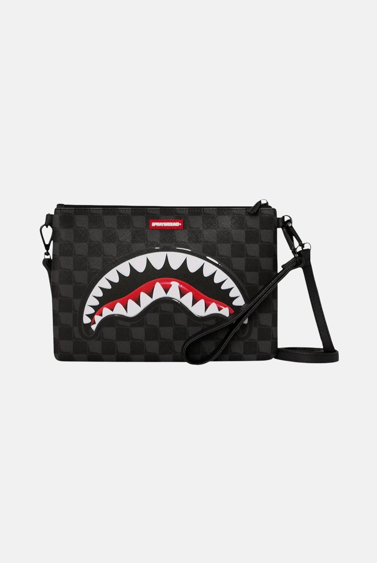 SPRAYGROUND Pochette SIP BALLOON BLACK nera per uomo e donna 910B8948NSZ . SPRAYGROUND