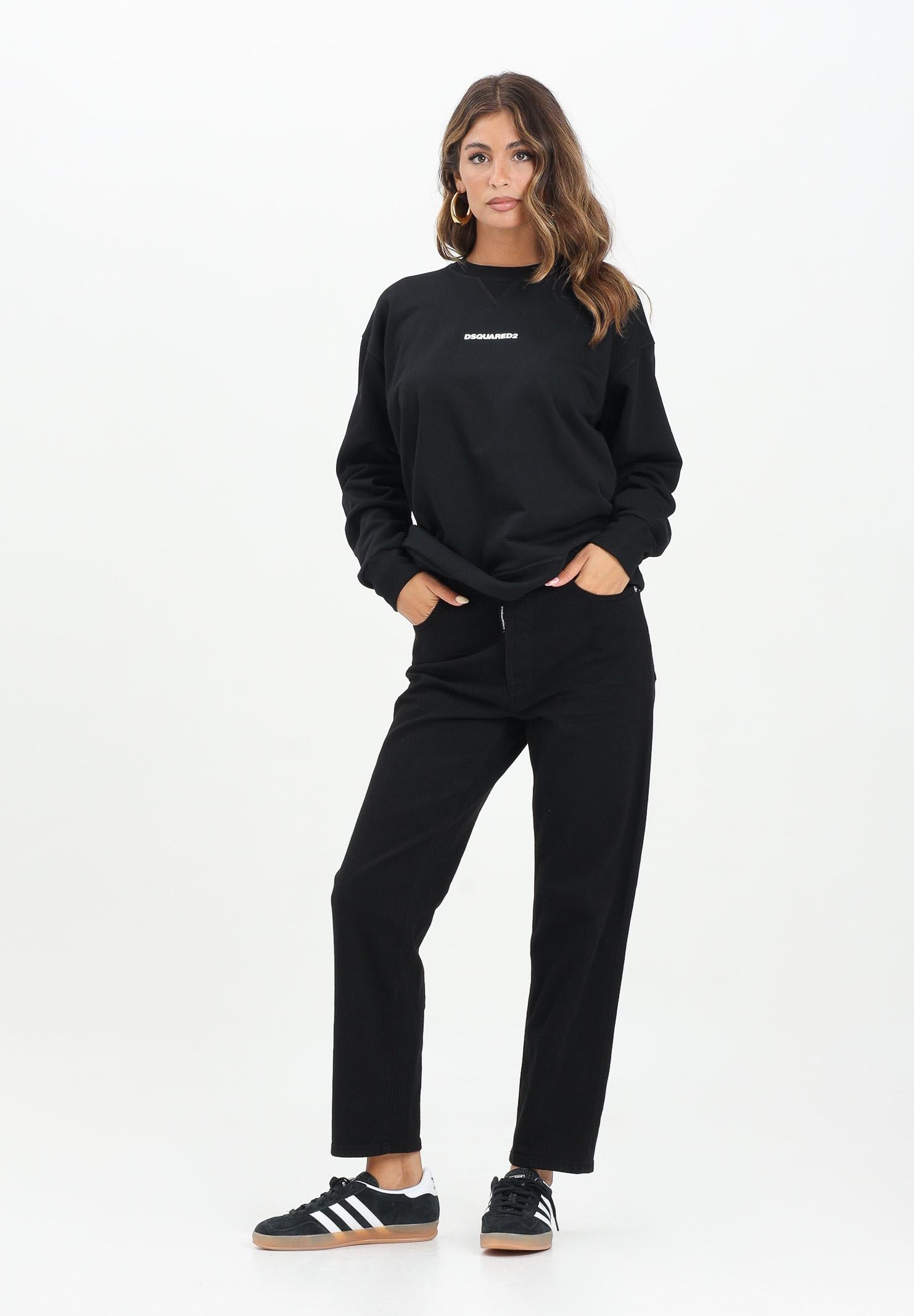 DSQUARED2 Jeans Boston Jean nero per donna, ragazzi e bambini DQ3140D0A4E DQ900 DSQUARED2