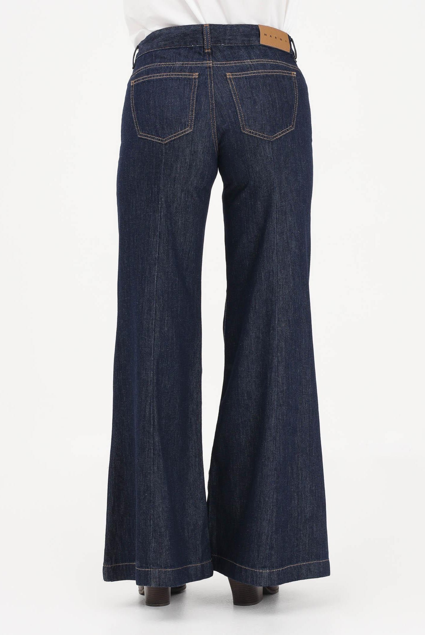 MARNI Jeans in denim blu per donna, ragazze e bambine M01808M00WG 0M01 MARNI