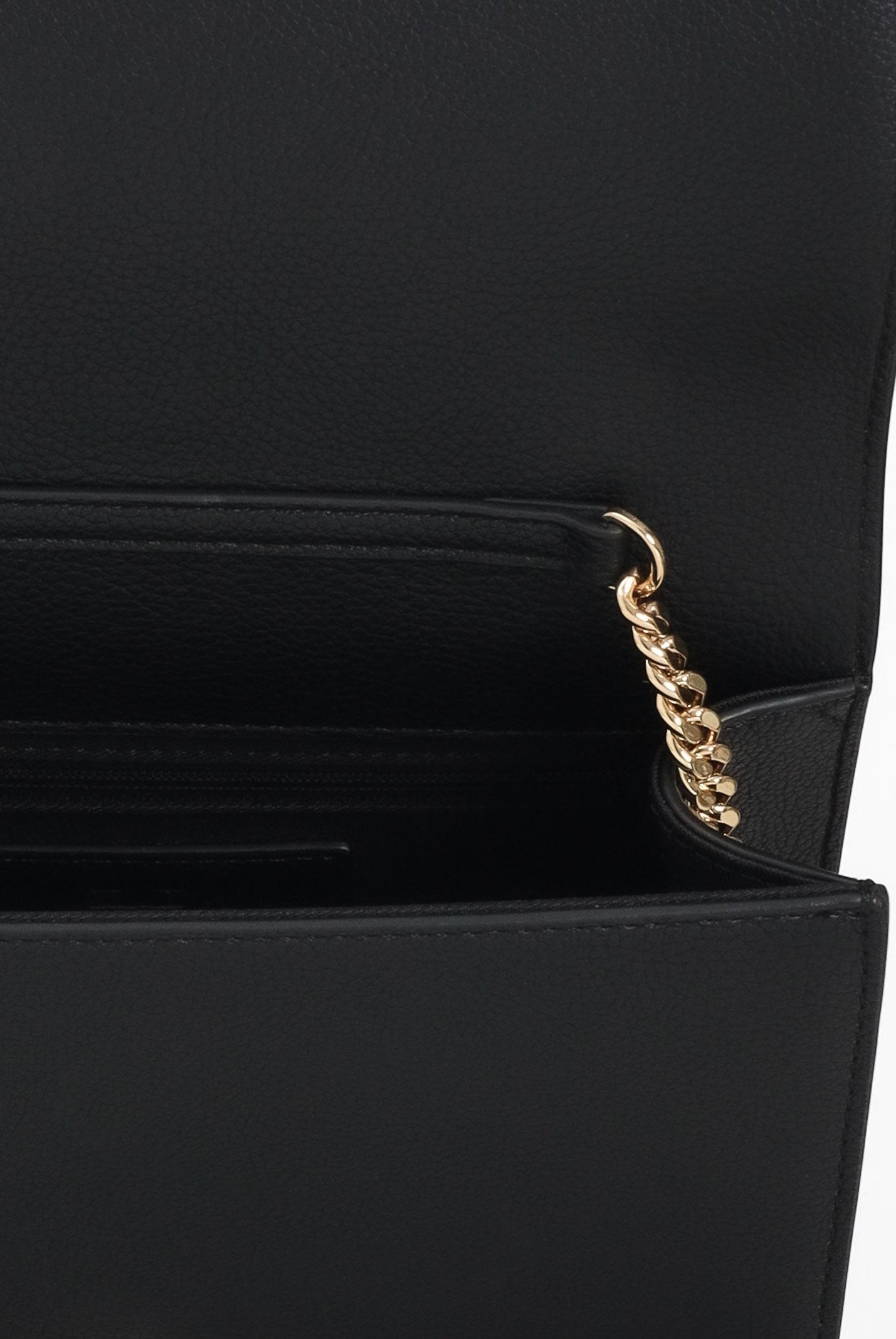 ELISABETTA FRANCHI Pochette nera da donna con catena groumette BS39A56E2 110 ELISABETTA FRANCHI