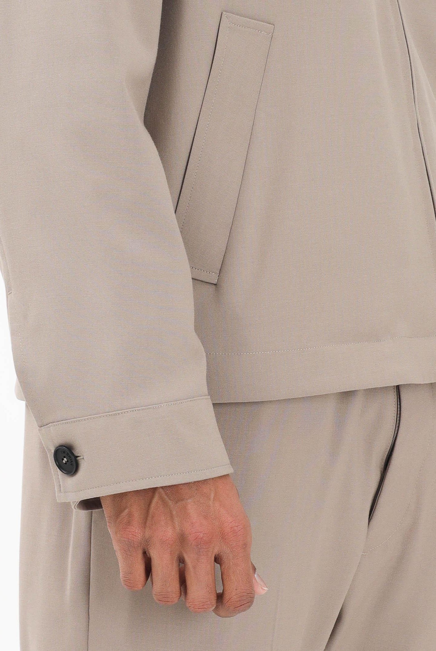I'M BRIAN Giacca a vento beige da uomo GIU3669 TA I'M BRIAN