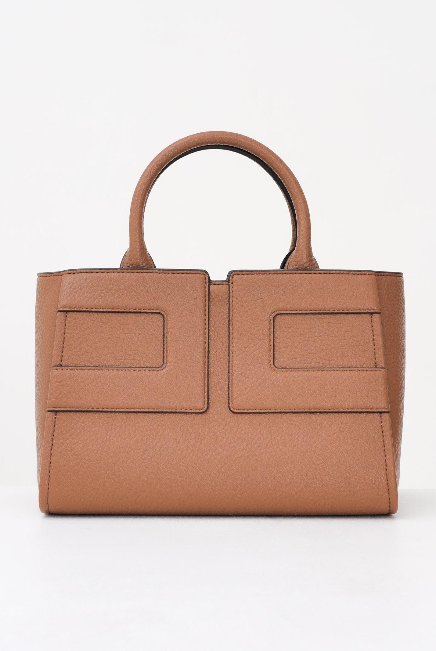 ELISABETTA FRANCHI Borsa a mano cammello da donna con logo BS35A56E2 EC1 ELISABETTA FRANCHI