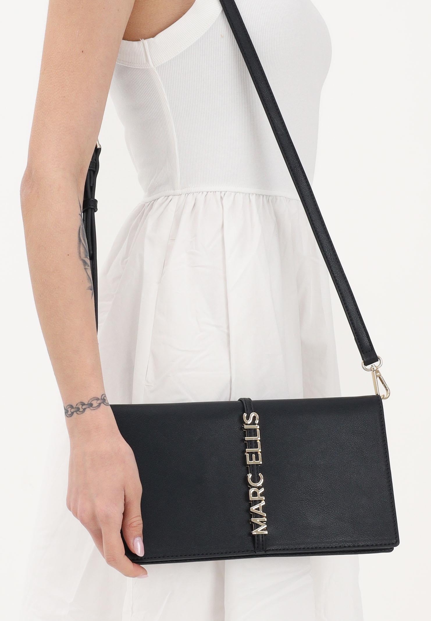 MARC ELLIS Pochette Jolie Macro LT nera da donna JOLIE-MACRO-LT BLGO MARC ELLIS