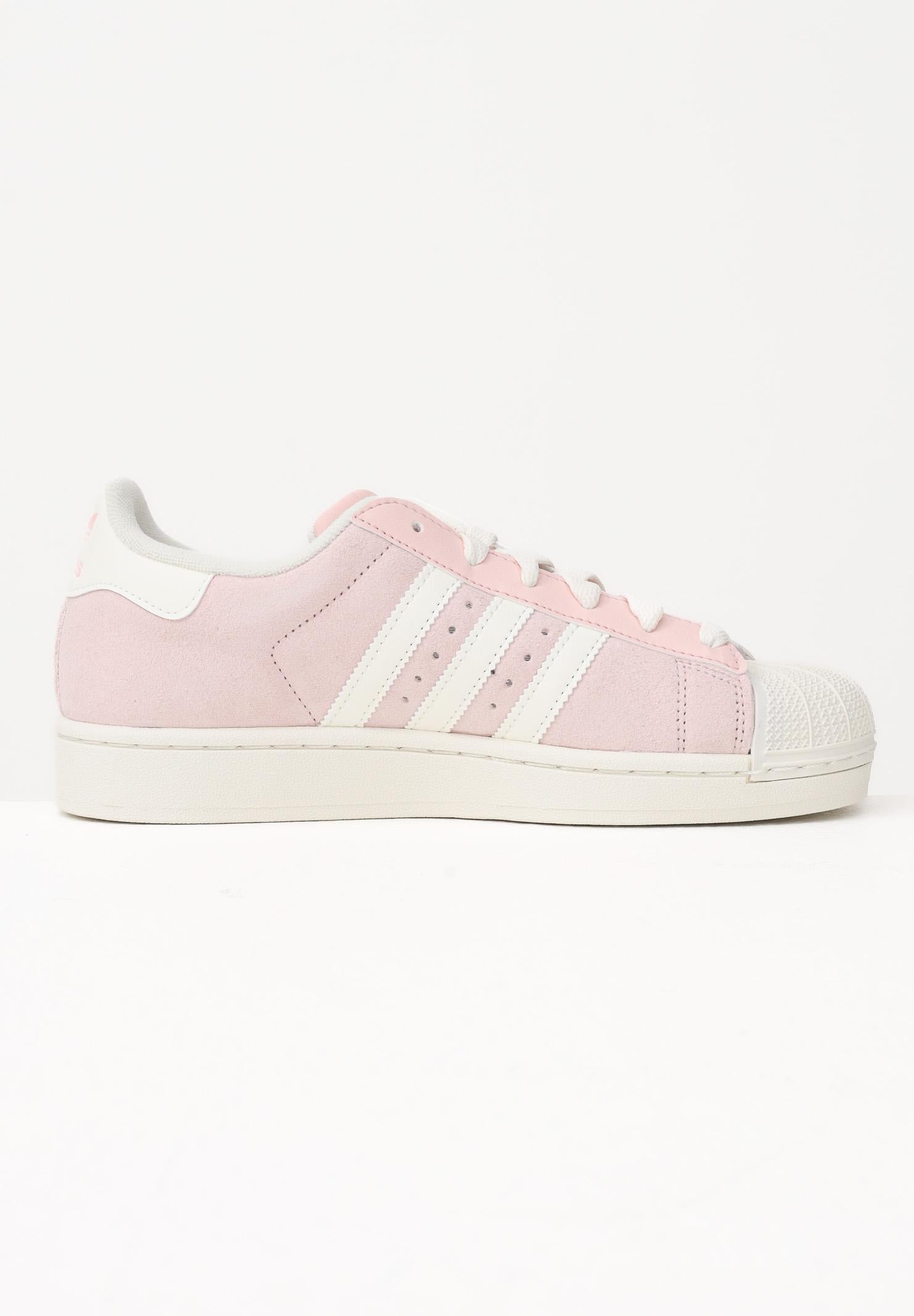 ADIDAS ORIGINALS Sneakers Superstar II rosa e panna da donna KI1456 . ADIDAS ORIGINALS
