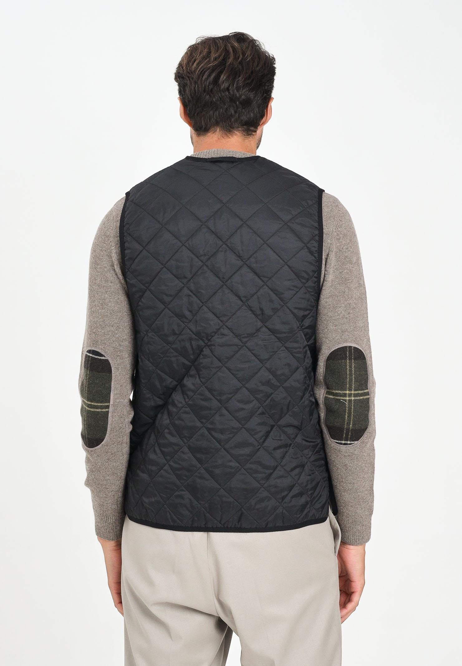 BARBOUR Smanicato nero da uomo compatibile come interno per il giubbotto Bedale 252MMLI0001 BK91 BARBOUR