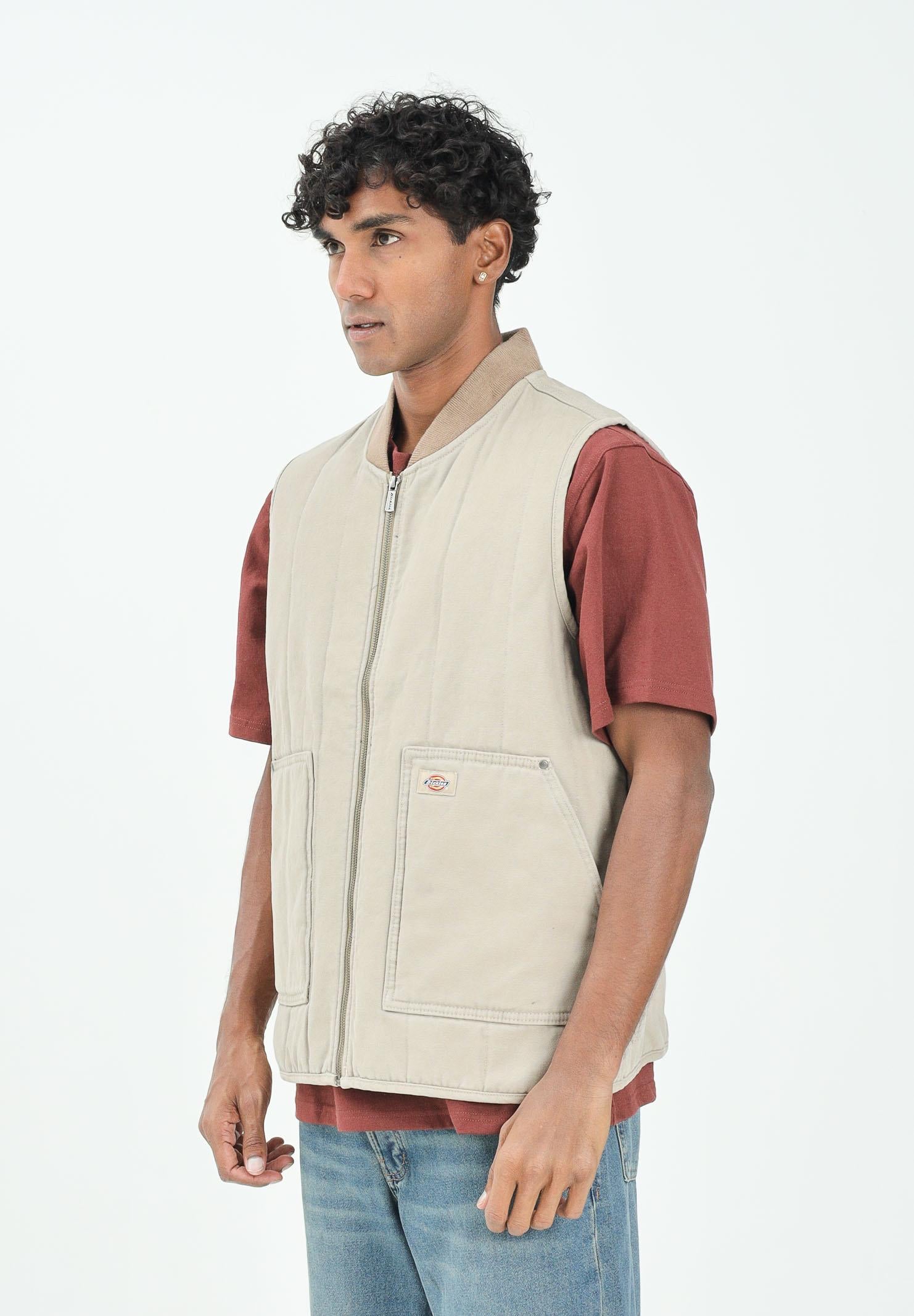 DICKIES Smanicato beige da uomo DK0A87O40DS1 . DIckies