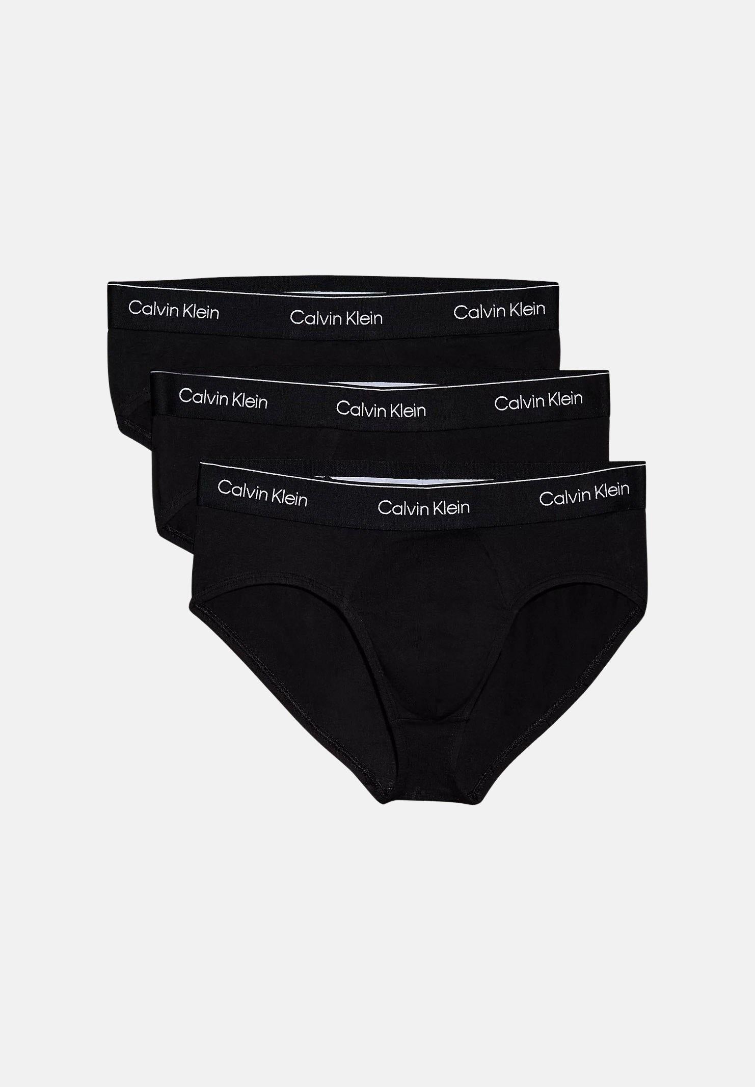 CALVIN KLEIN Slip (3 pz) neri da uomo LV00NB4388 TM6 CALVIN KLEIN