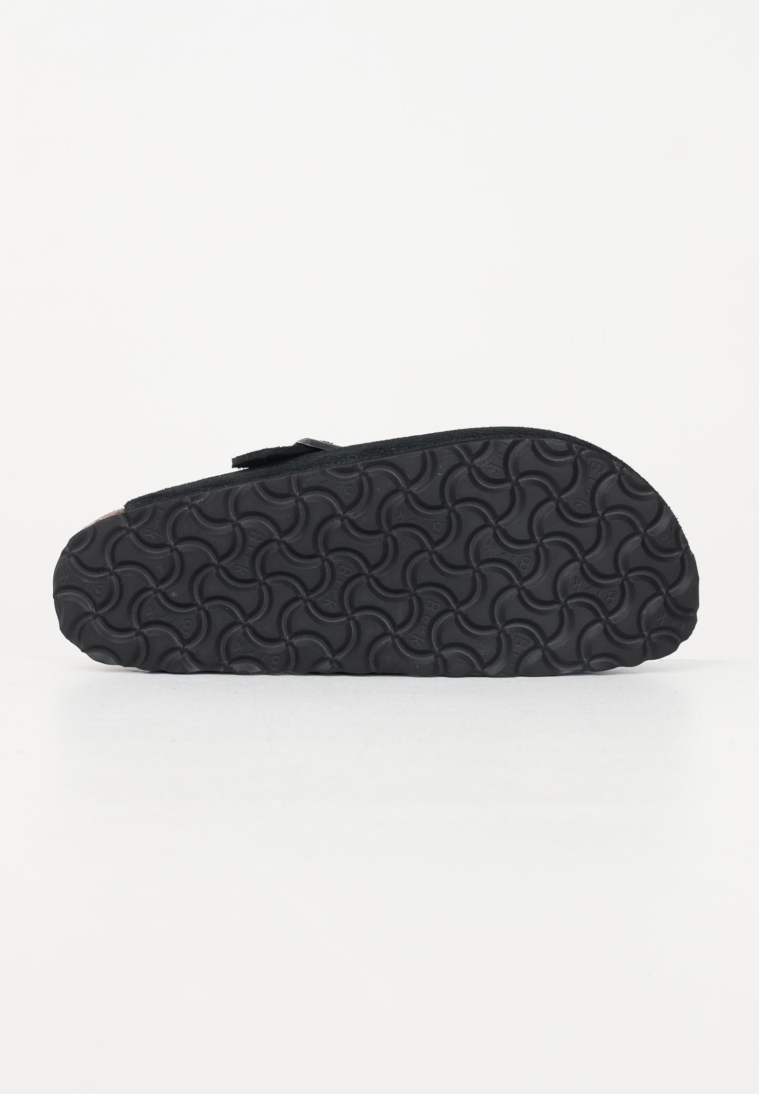 BIRKENSTOCK Ciabatte Boston nere da uomo 1026172 . BIRKENSTOCK