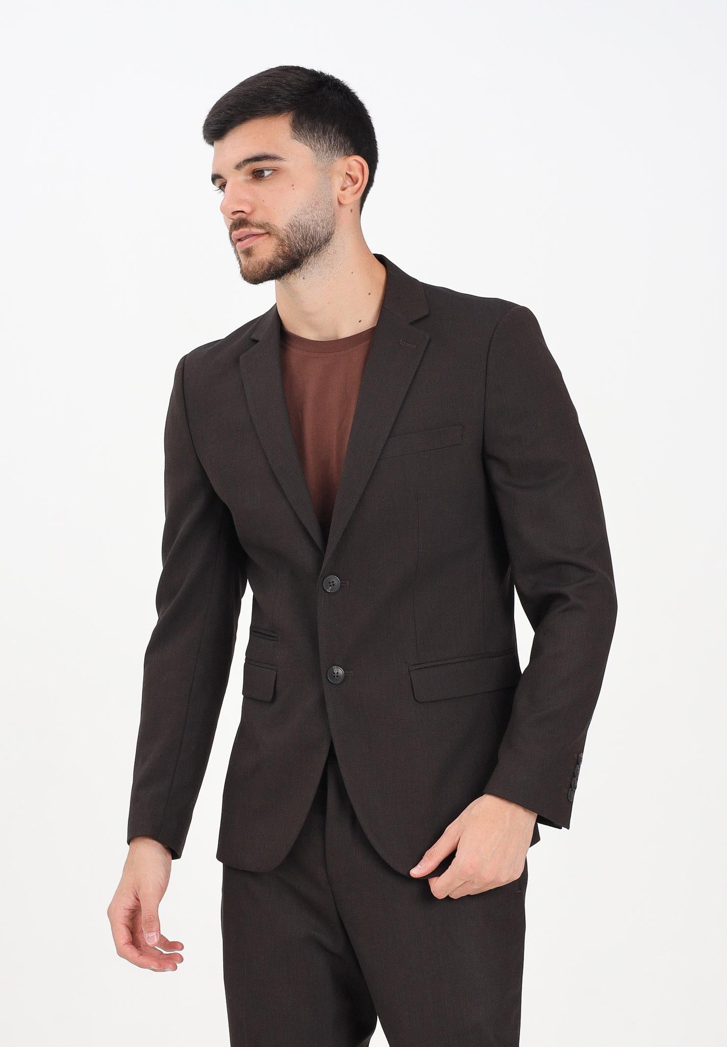 SELECTED HOMME Giacca monopetto marrone da uomo 16087868 Demitasse SELECTED HOMME