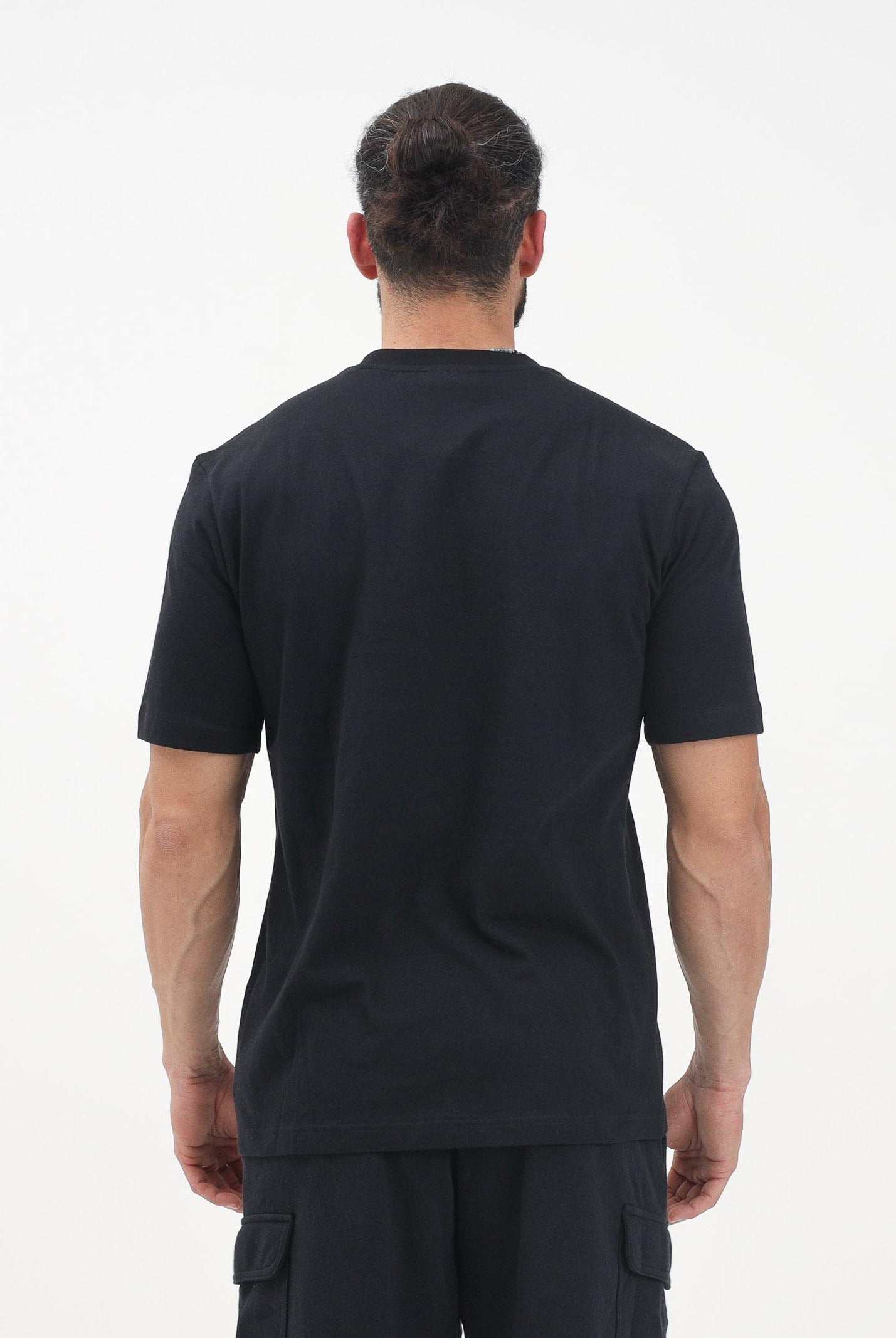 ADIDAS PERFORMANCE T-shirt a manica corta Essentials Small Logo Single Jersey nera da uomo JE9024 . ADIDAS PERFORMANCE