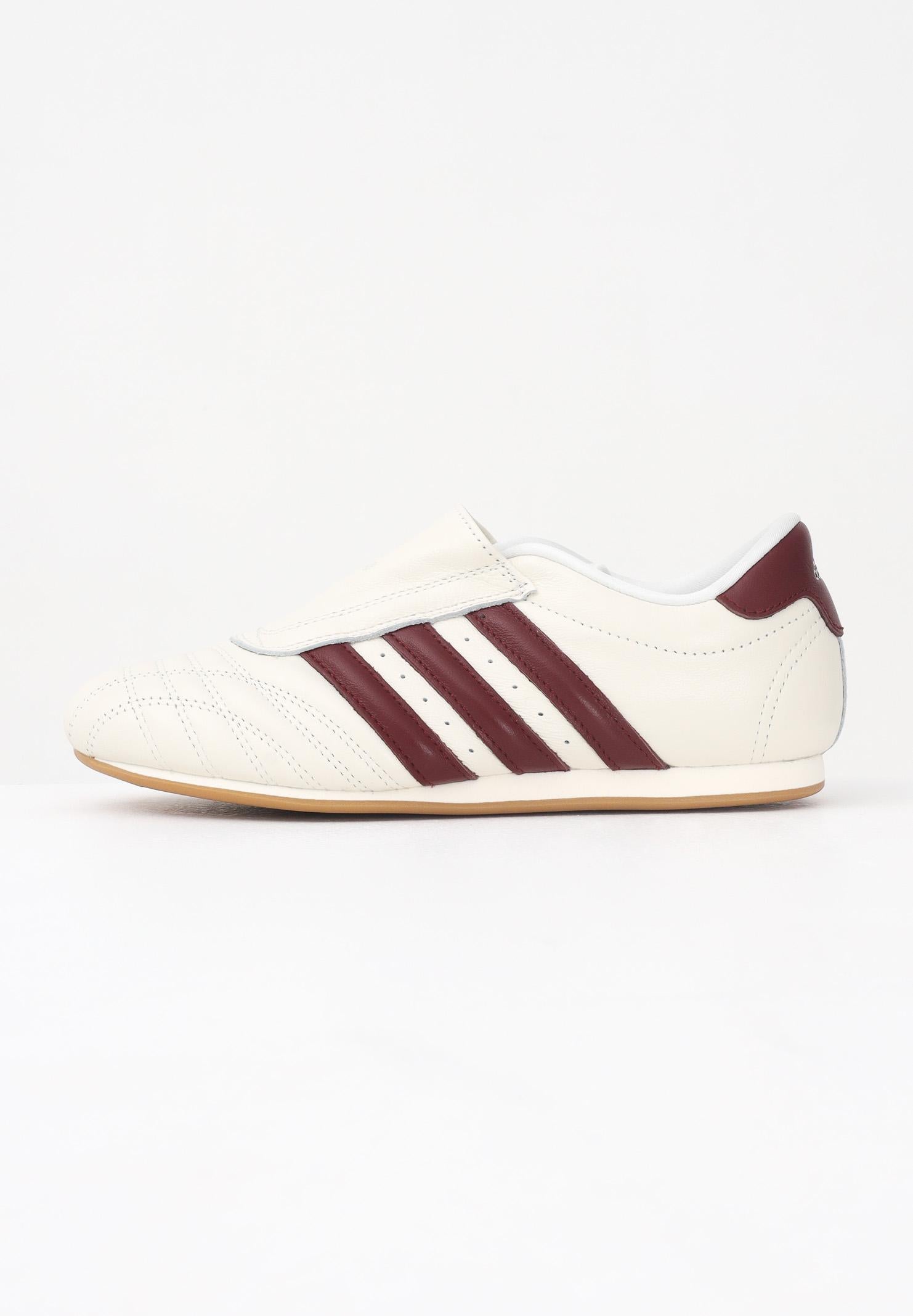 ADIDAS ORIGINALS Sneakers Taekwondo panna e bordeaux per uomo e donna JS4527 ADIDAS ORIGINALS