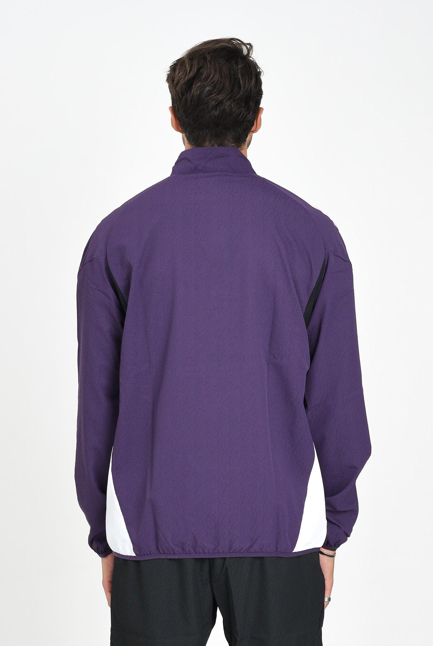 ADIDAS PERFORMANCE Felpa con zip Manchester United Tiro 25 Competition viola da uomo JP3107 . ADIDAS PERFORMANCE
