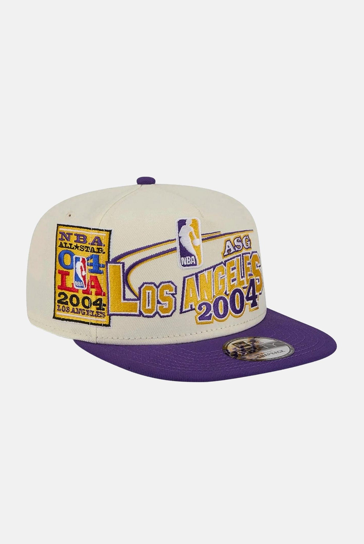 NEW ERA Cappello con visiera 9FIFTY A-Frame LA Lakers NBA Hardwood Classic All Star Game panna per uomo e donna 60856467 . NEW ERA