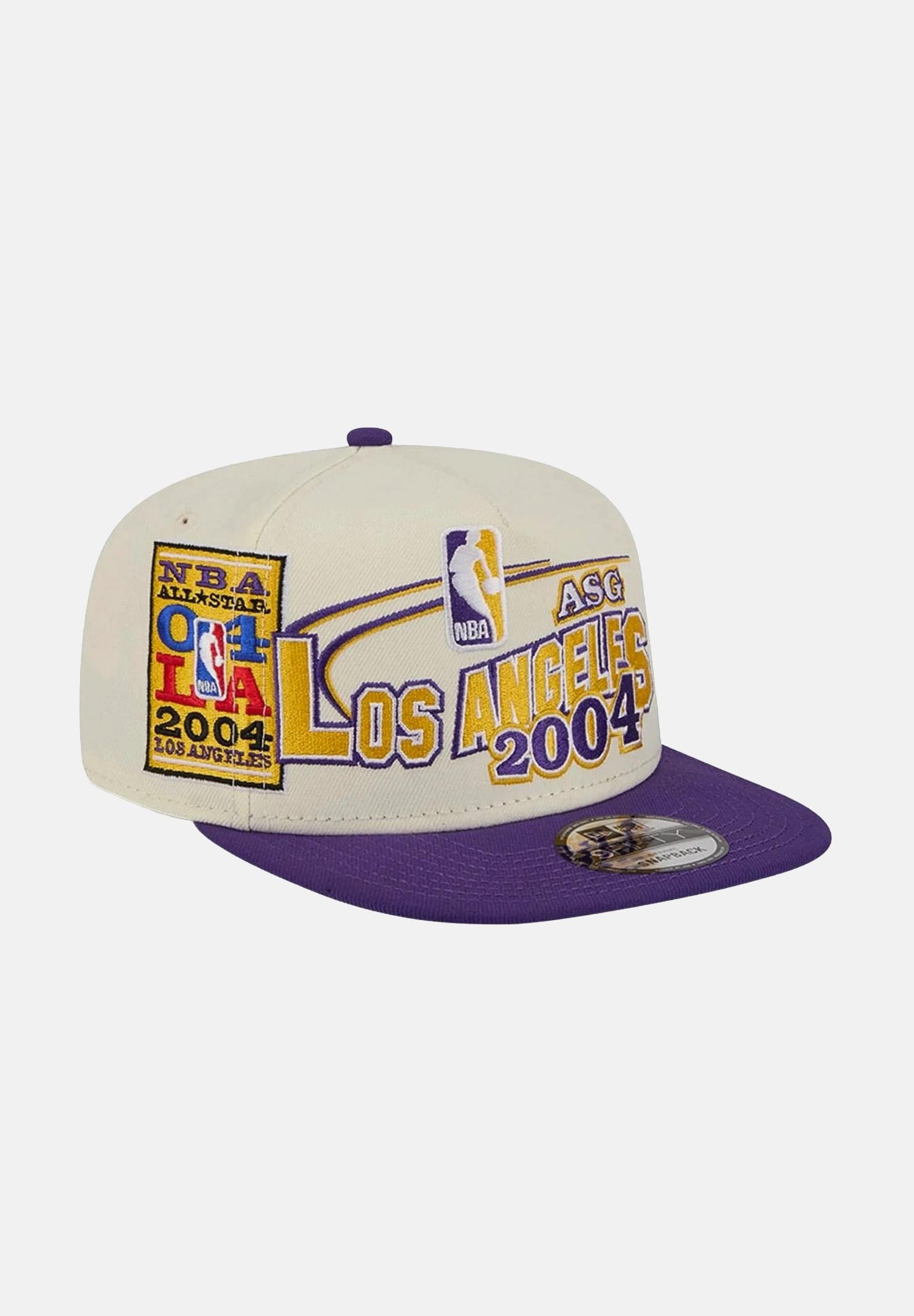 NEW ERA Cappello con visiera 9FIFTY A-Frame LA Lakers NBA Hardwood Classic All Star Game panna per uomo e donna 60856467 . NEW ERA