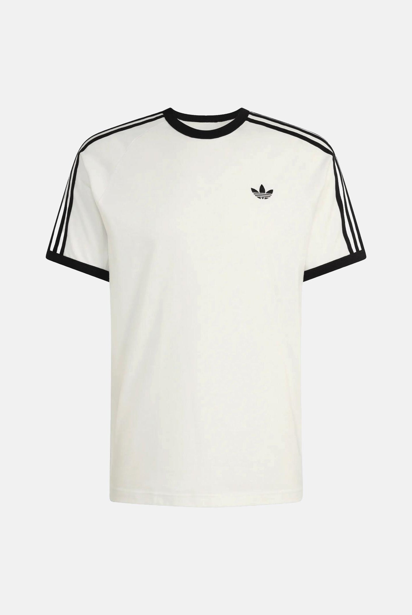 ADIDAS ORIGINALS T-shirt a manica corta 3 STRIPES bianca da uomo KE3537 . ADIDAS ORIGINALS