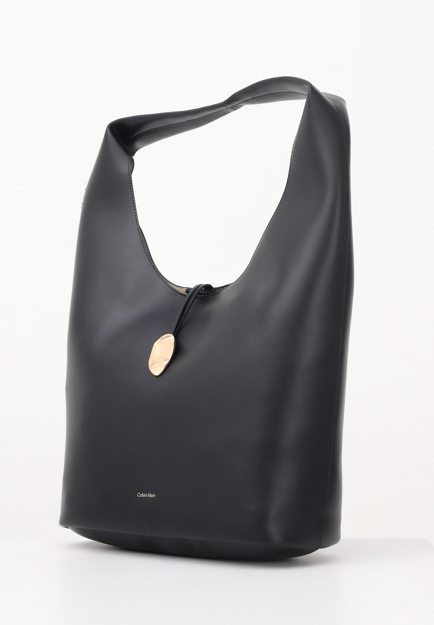 CALVIN KLEIN Shopper nera da donna con pochette LV04K3149G UB1 CALVIN KLEIN