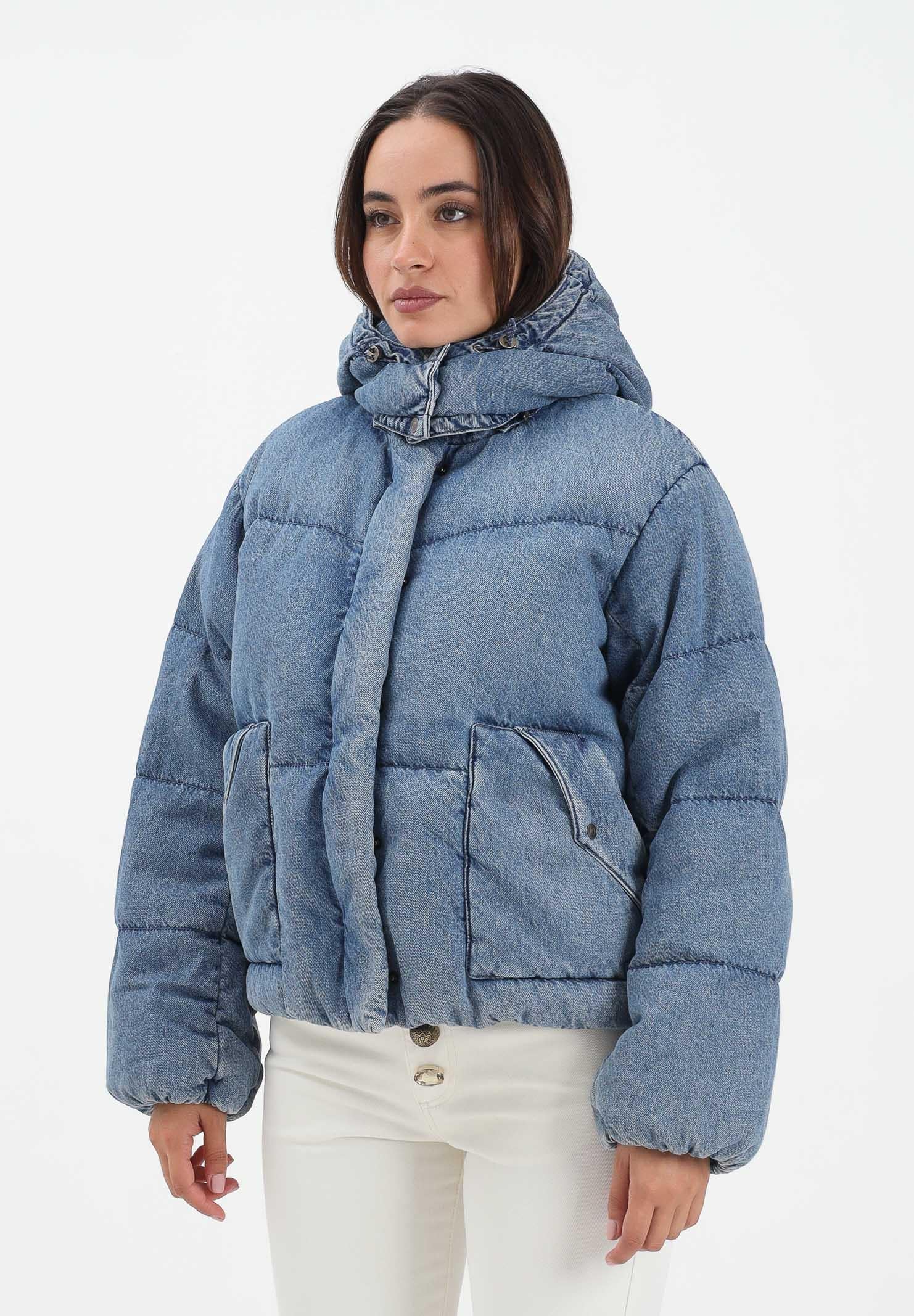 LEVI'S® Piumino Western Bubble Shortie in denim da donna 003MD-0000 LEVI'S®