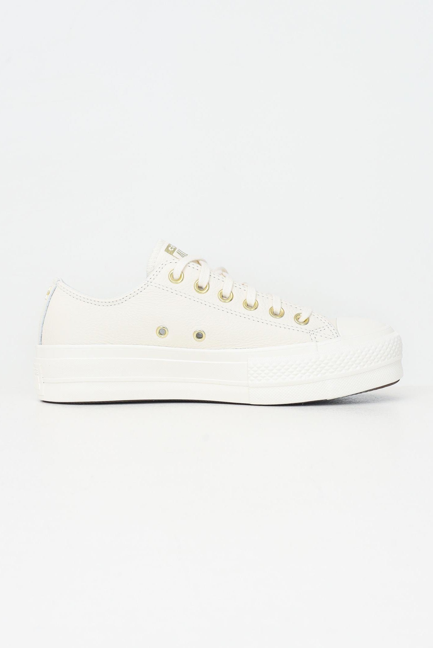 CONVERSE Sneakers CHUCK TAYLOR ALL STAR LIFT PLATFORM GOLD panna da donna A12765C CONVERSE