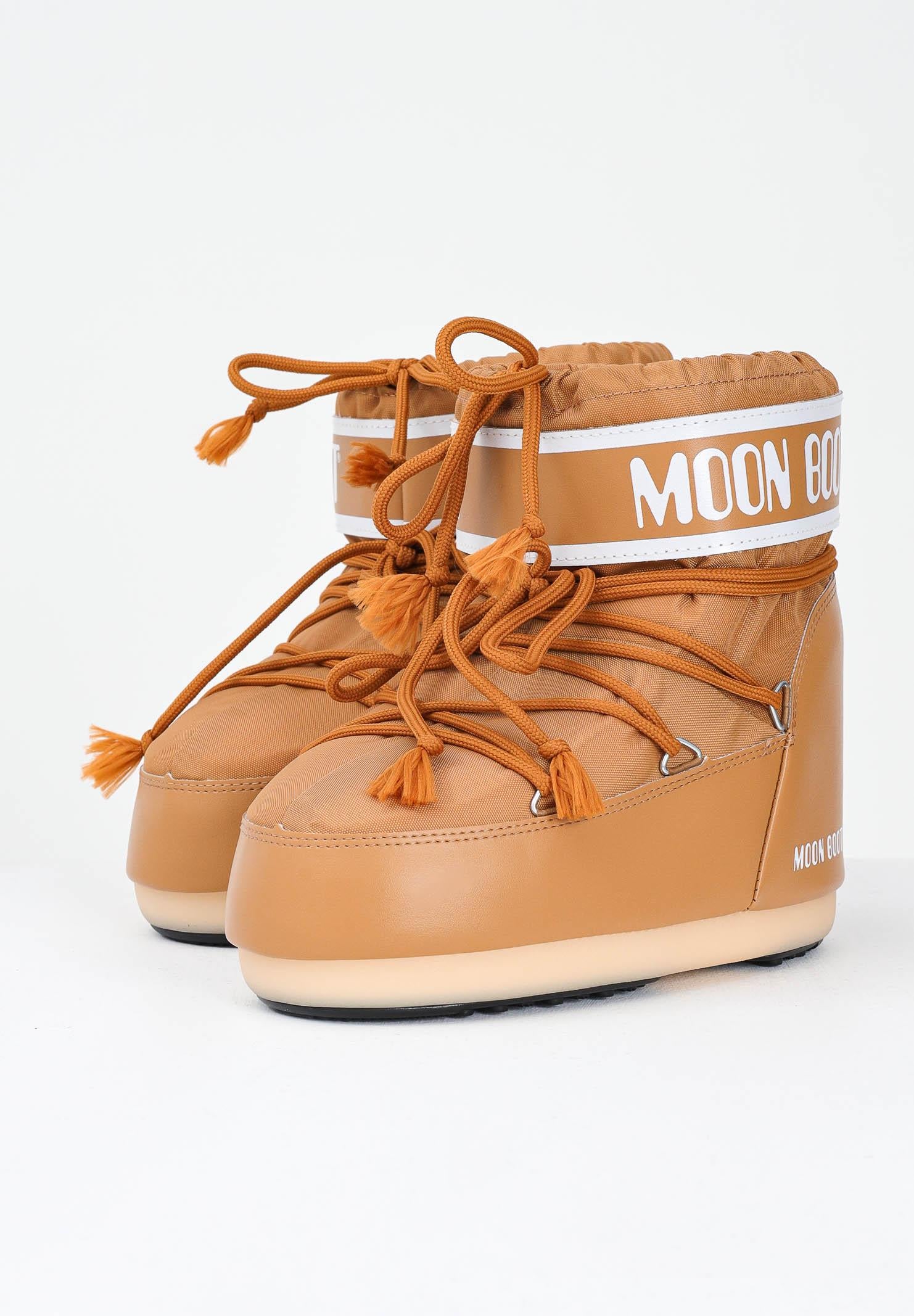 MOON BOOT Stivali da neve ICON LOW cognac per uomo e donna 80D1409340 M008 MOON BOOT