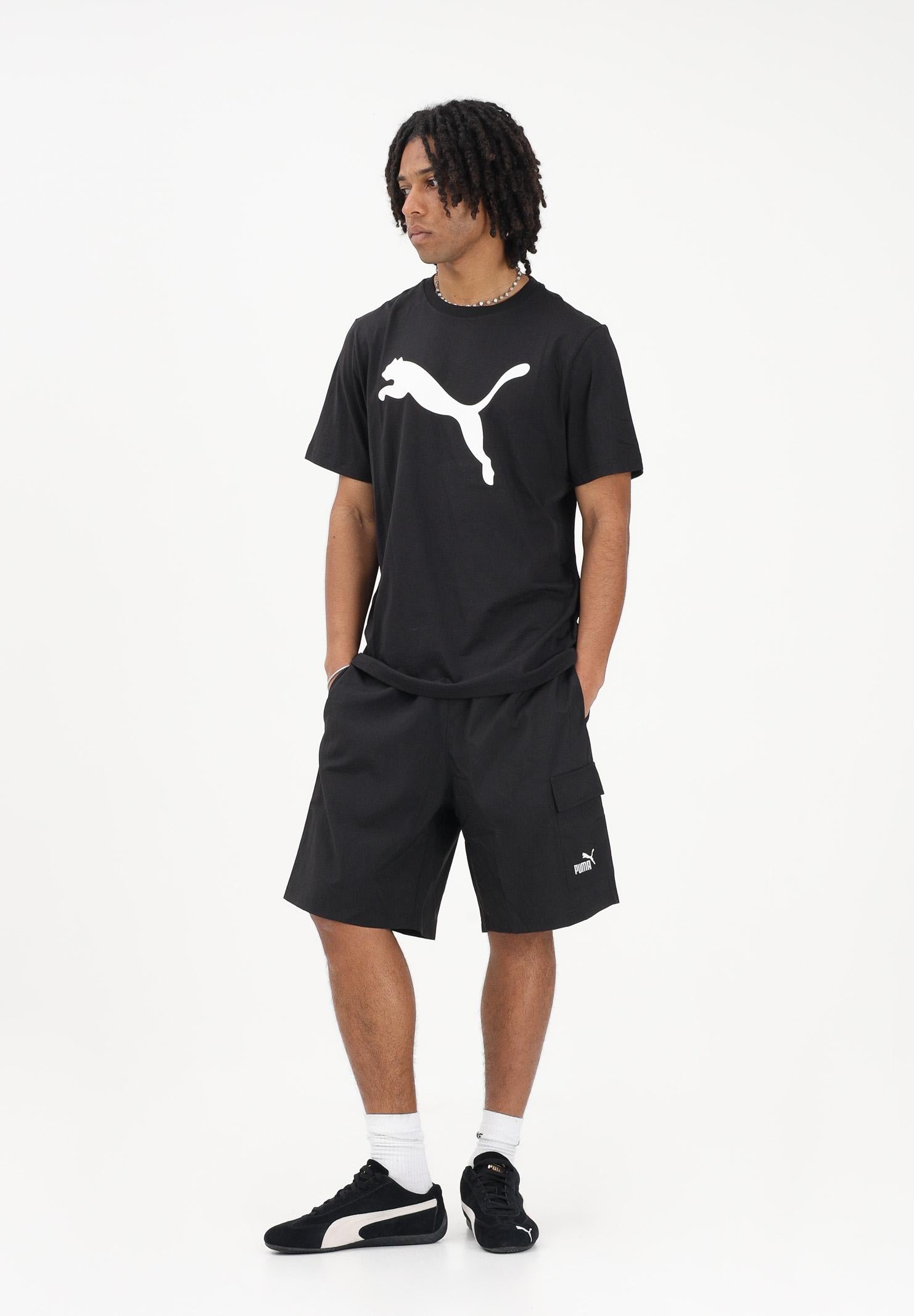 PUMA Shorts sportivo Essentials Cargo nero da uomo 682664 01 PUMA
