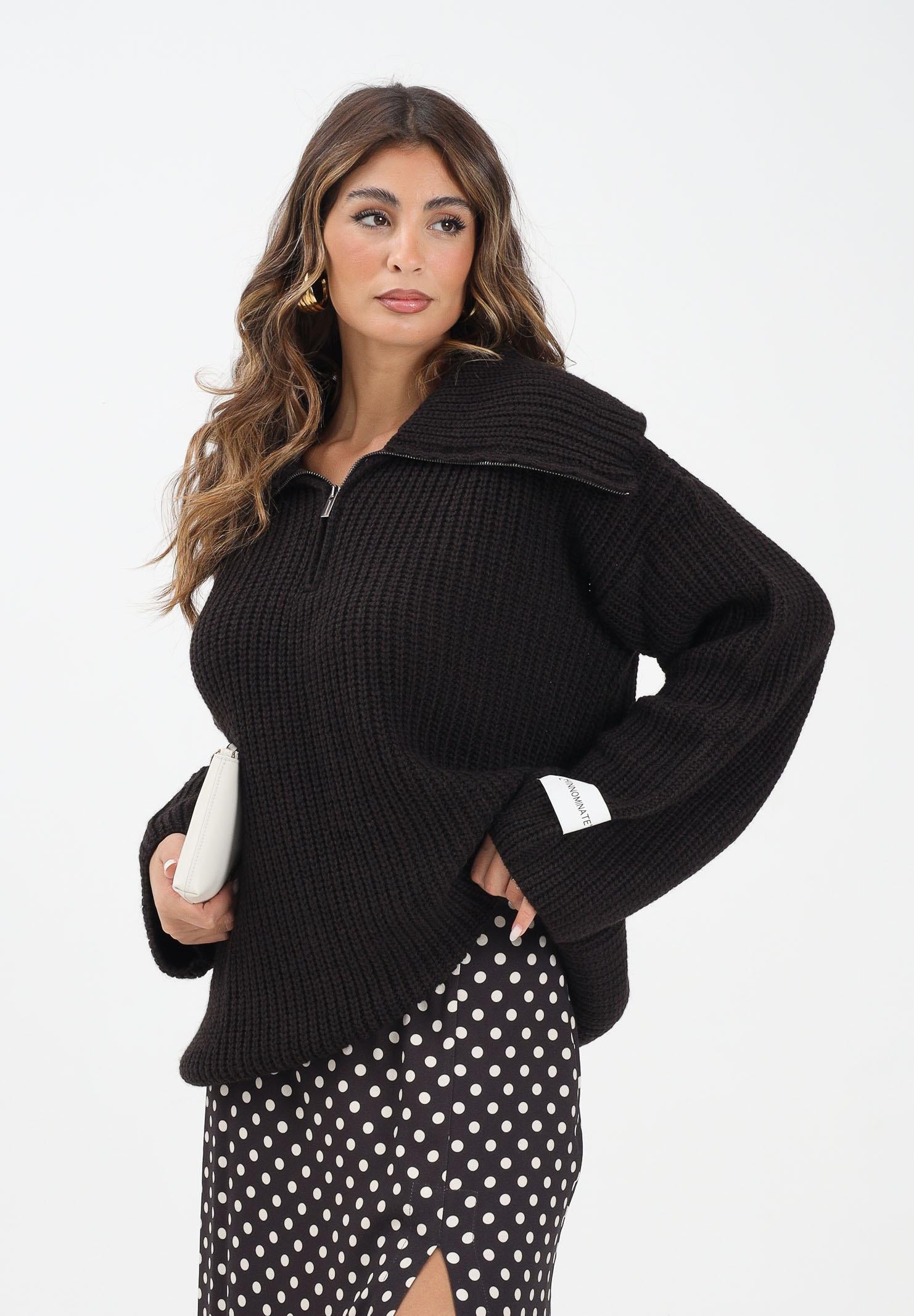 HINNOMINATE Maglione marrone da donna HMABW02173 MA03 HINNOMINATE