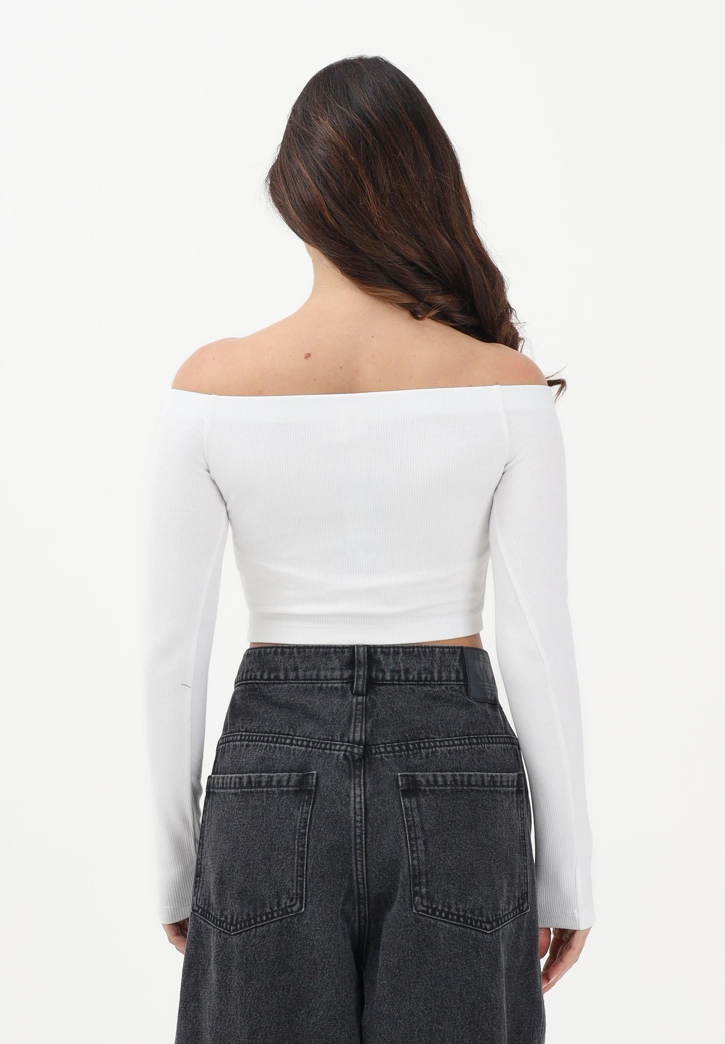 ADIDAS ORIGINALS Top Essentials Rib Off bianco da donna KE3153 . ADIDAS ORIGINALS