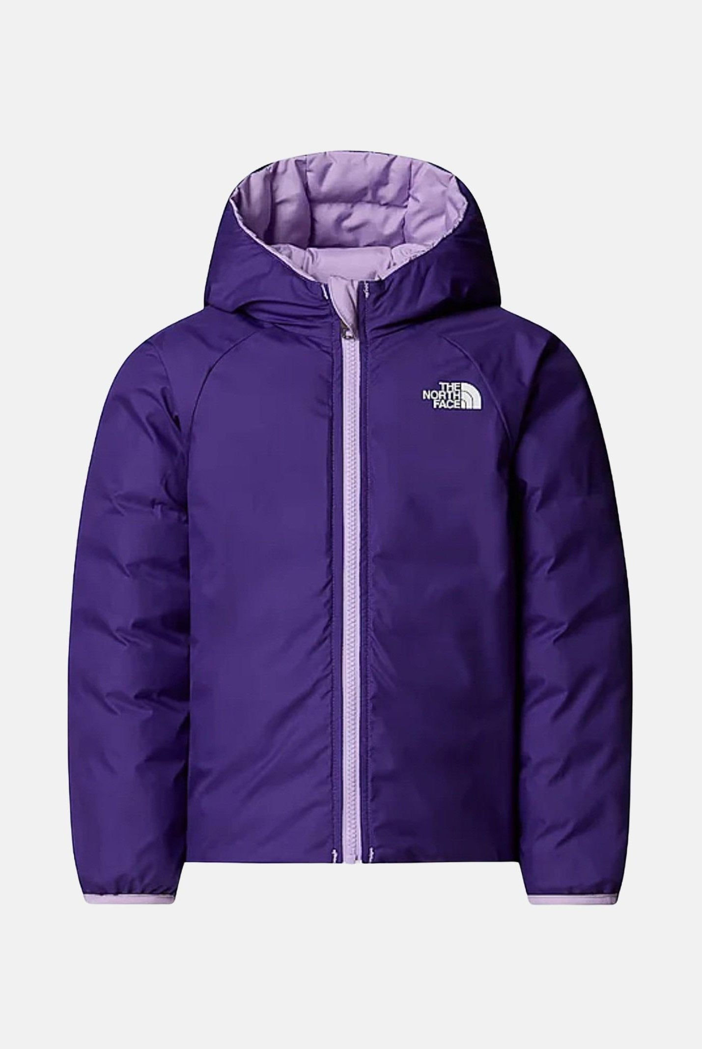 THE NORTH FACE Piumino reversibile Perrito lilla e viola da bambina NF0A88VJQZI1 THE NORTH FACE
