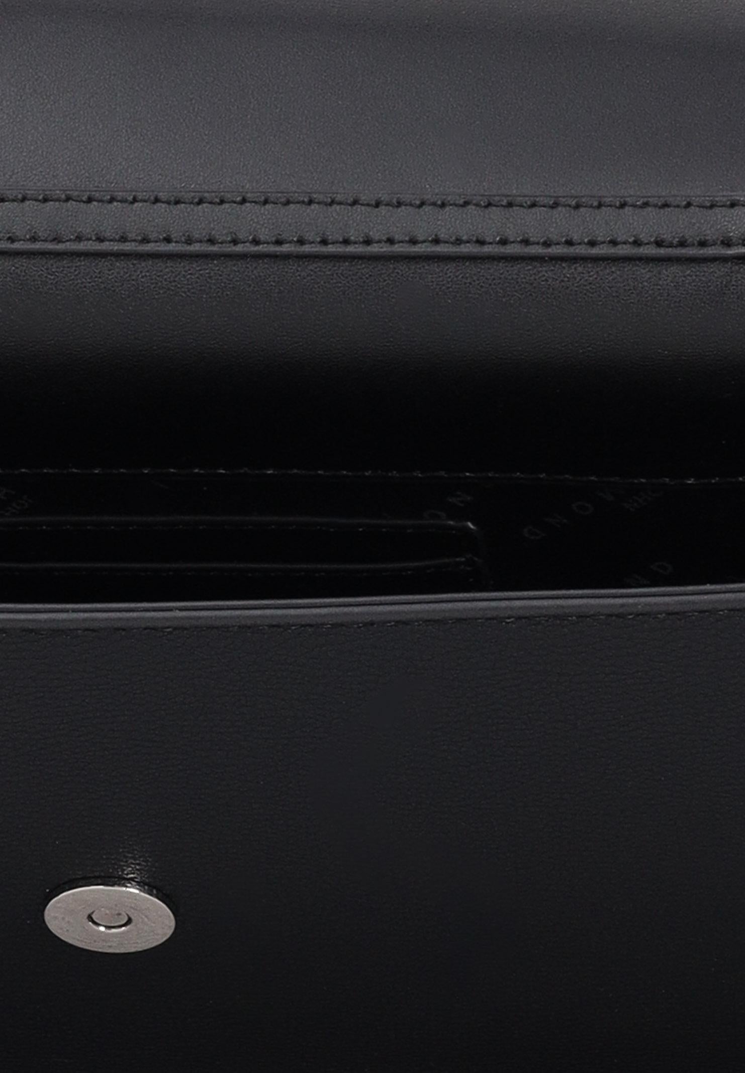 RICHMOND Borsa a tracolla nera da donna con logo RWA25348BO BL RICHMOND