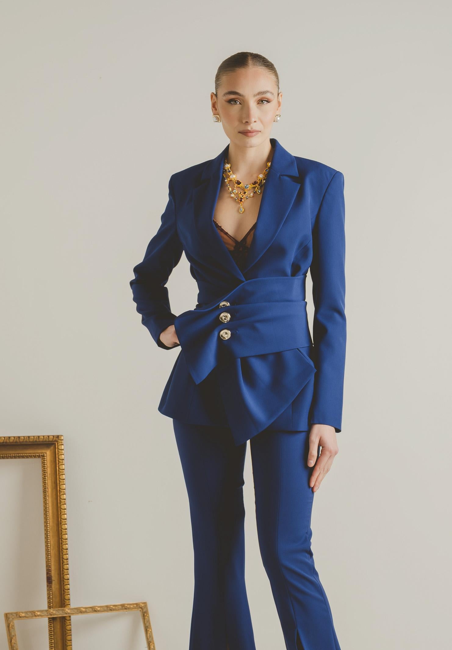 SANTAS Giacca ALLURE blu quarzo da donna PV2622 BQ SANTAS