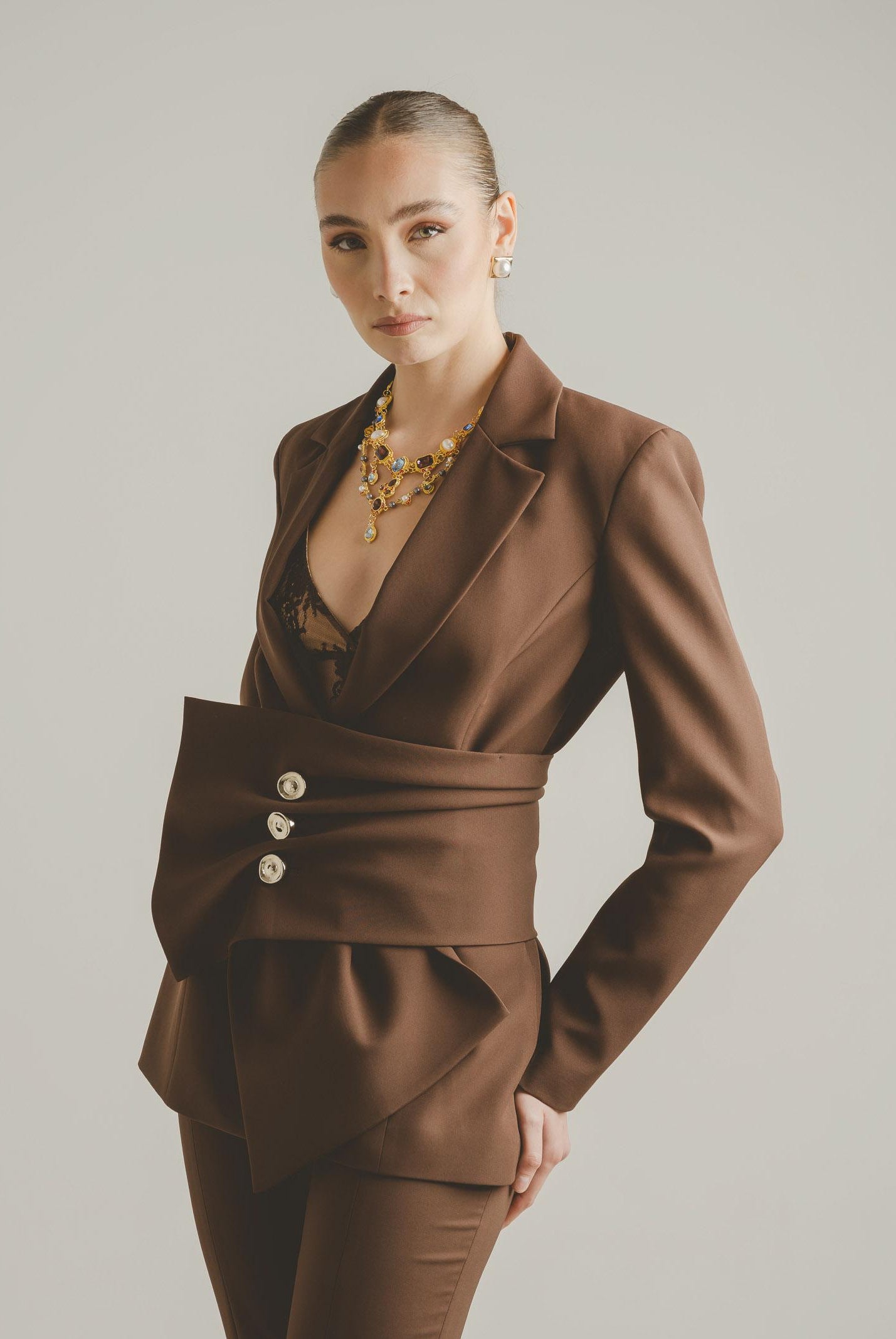 SANTAS Giacca ALLURE marrone da donna PV2622 NU SANTAS