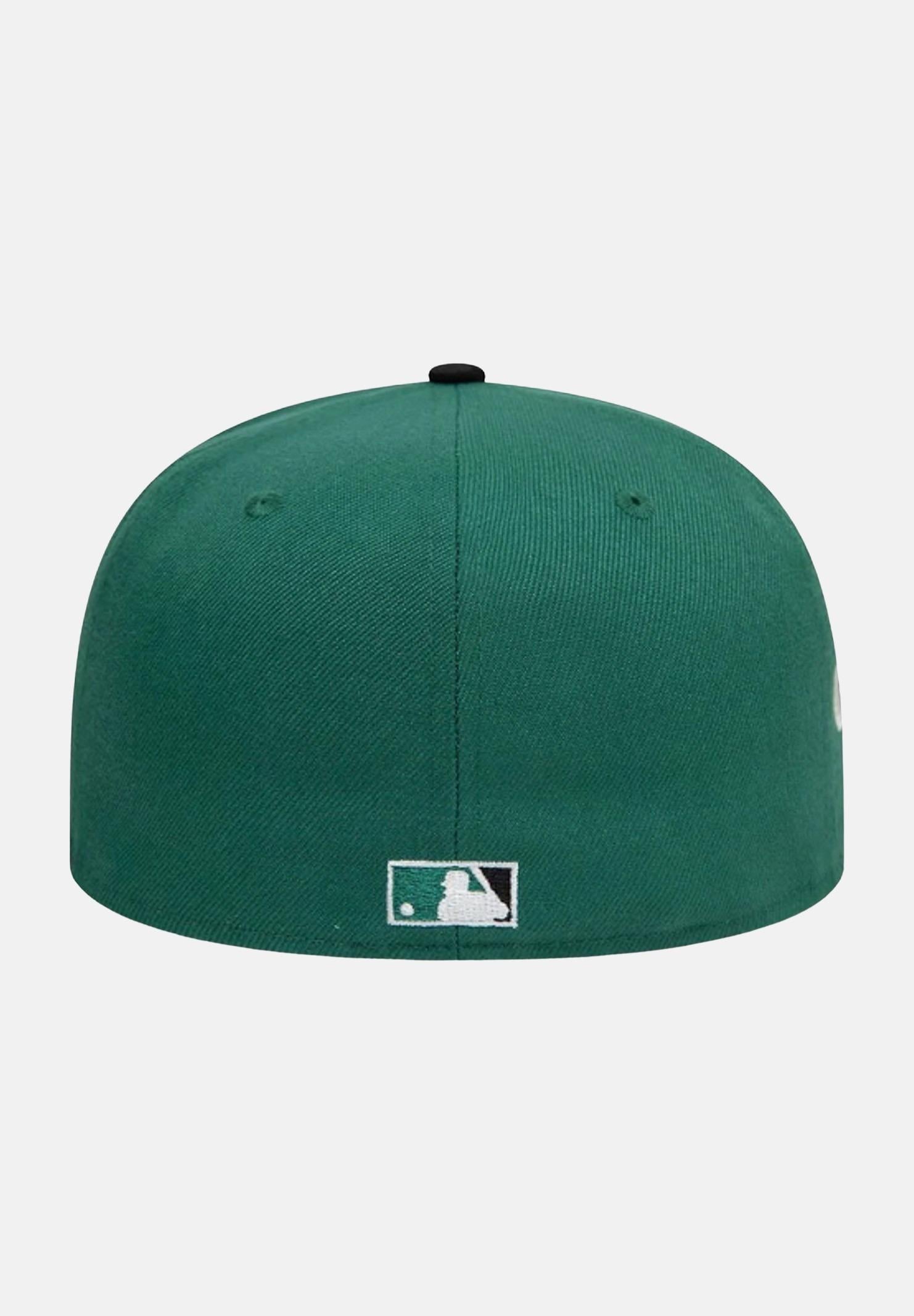 Cappello con visiera 59FIFTY New York Mets Visor Clip nero e verde da uomo 60595321 . NEW ERA