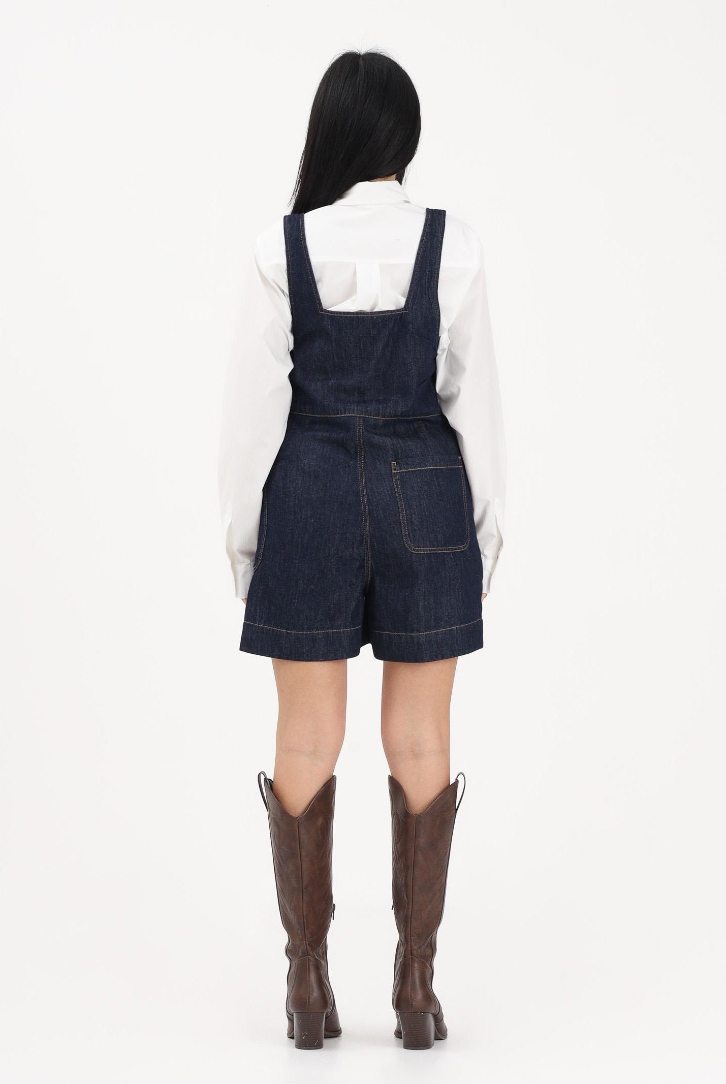 MARNI Salopette in denim blu per donna, ragazze e bambine M01732M00WG 0M01 MARNI